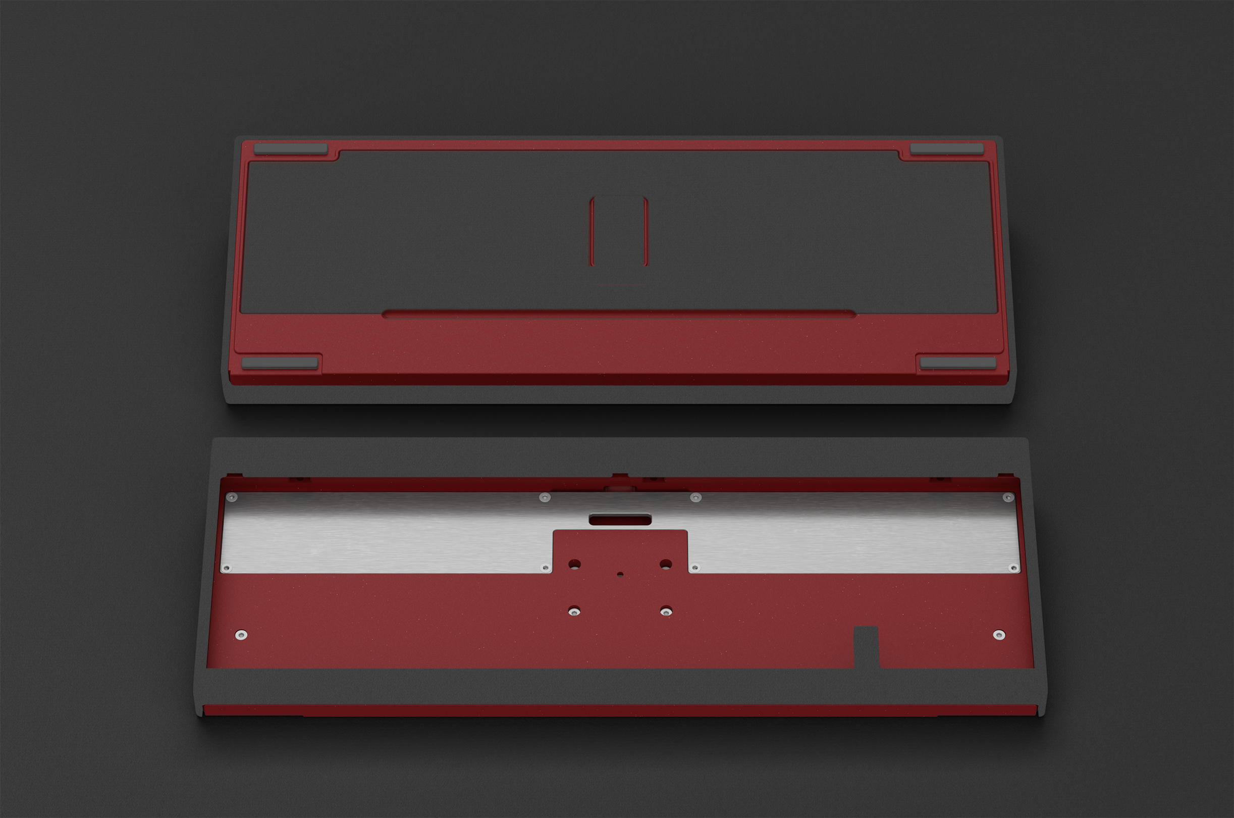 (Pre-Order) QK65v2 Classic Keyboard Kit Spray Coated Case Batch 9