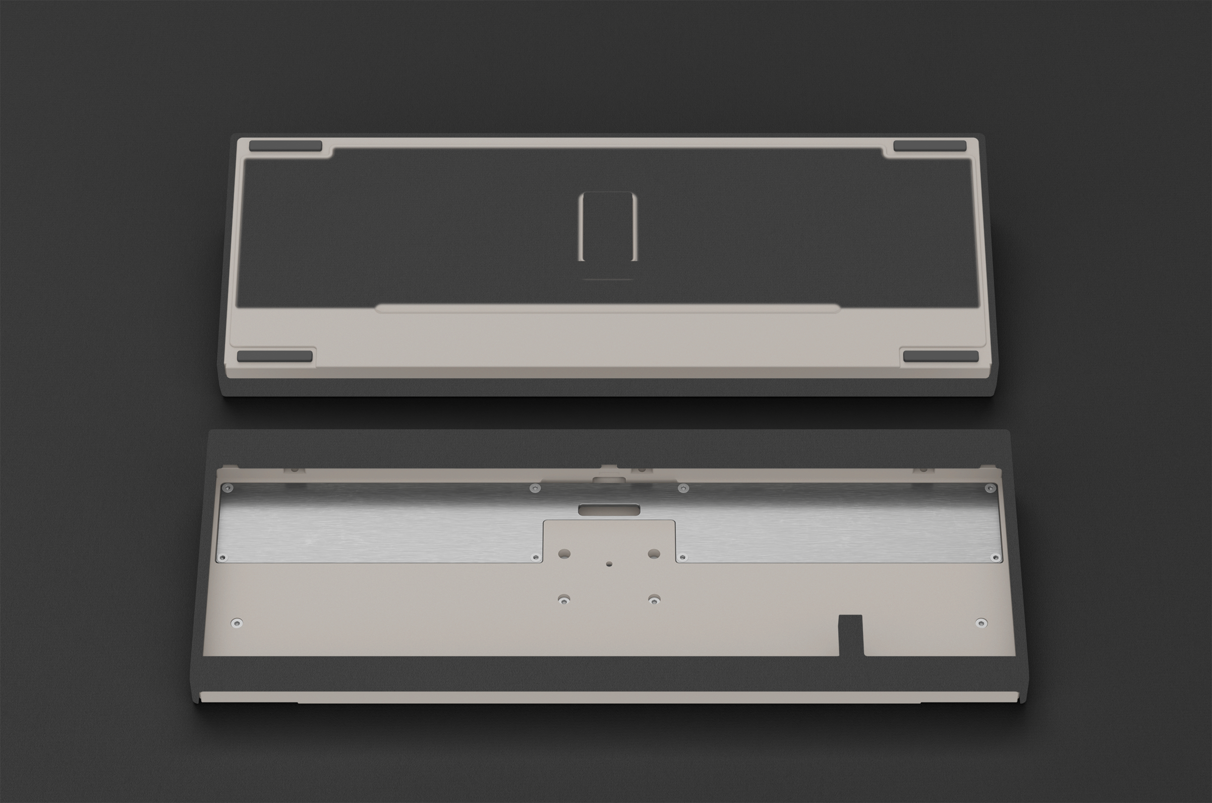 (Pre-Order) QK65v2 Classic Keyboard Kit Spray Coated Case Batch 9