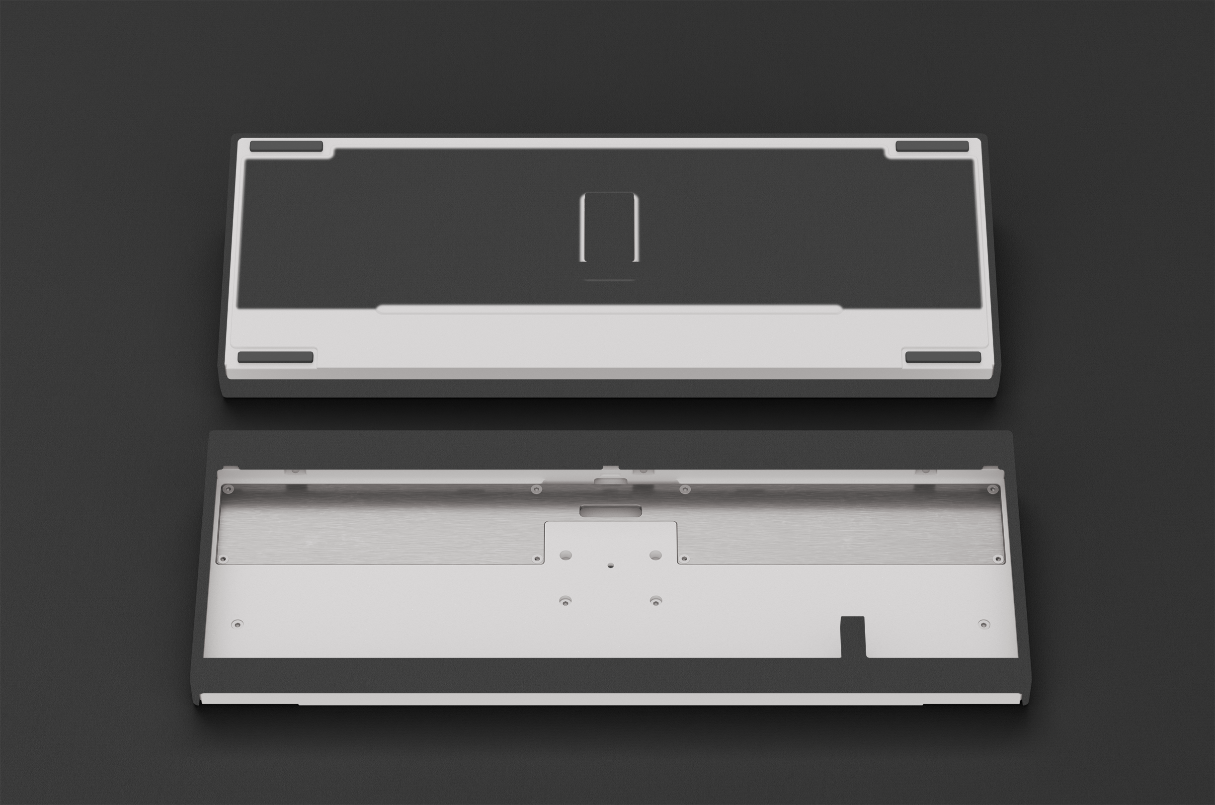 (Pre-Order) QK65v2 Classic Keyboard Kit Spray Coated Case Batch 9