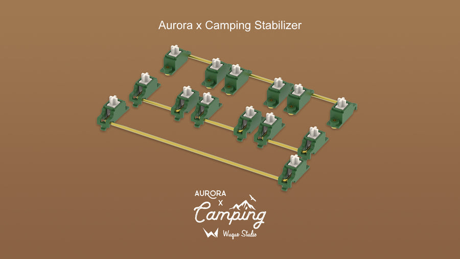 (In Stock) Aurora x Camping Keyboard Kit
