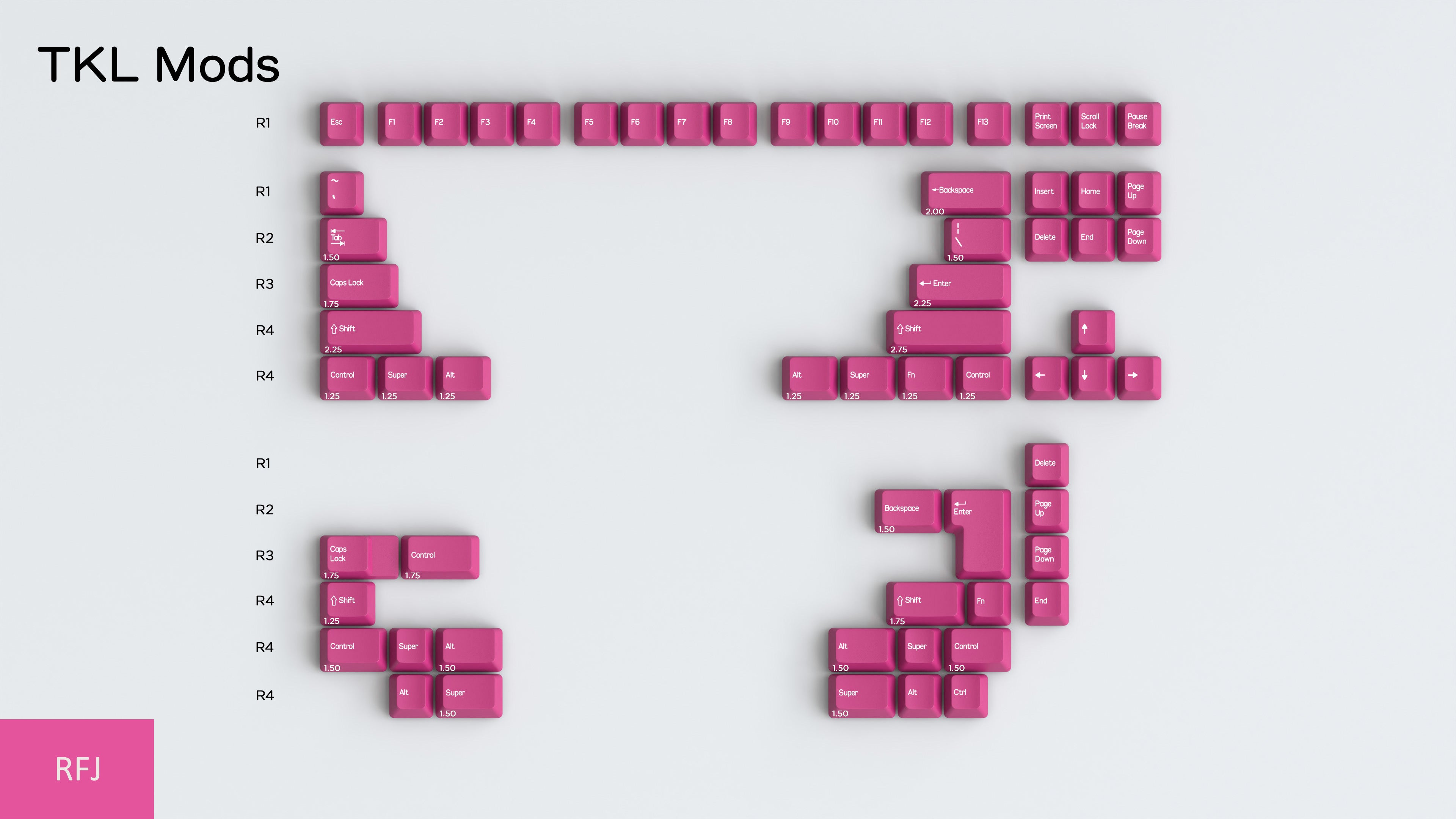 (Pre-Order) DCS ABS Flex Keycap Sets