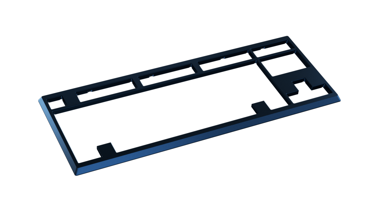 render of Keycult No. 3 Top Ano Navy WKL