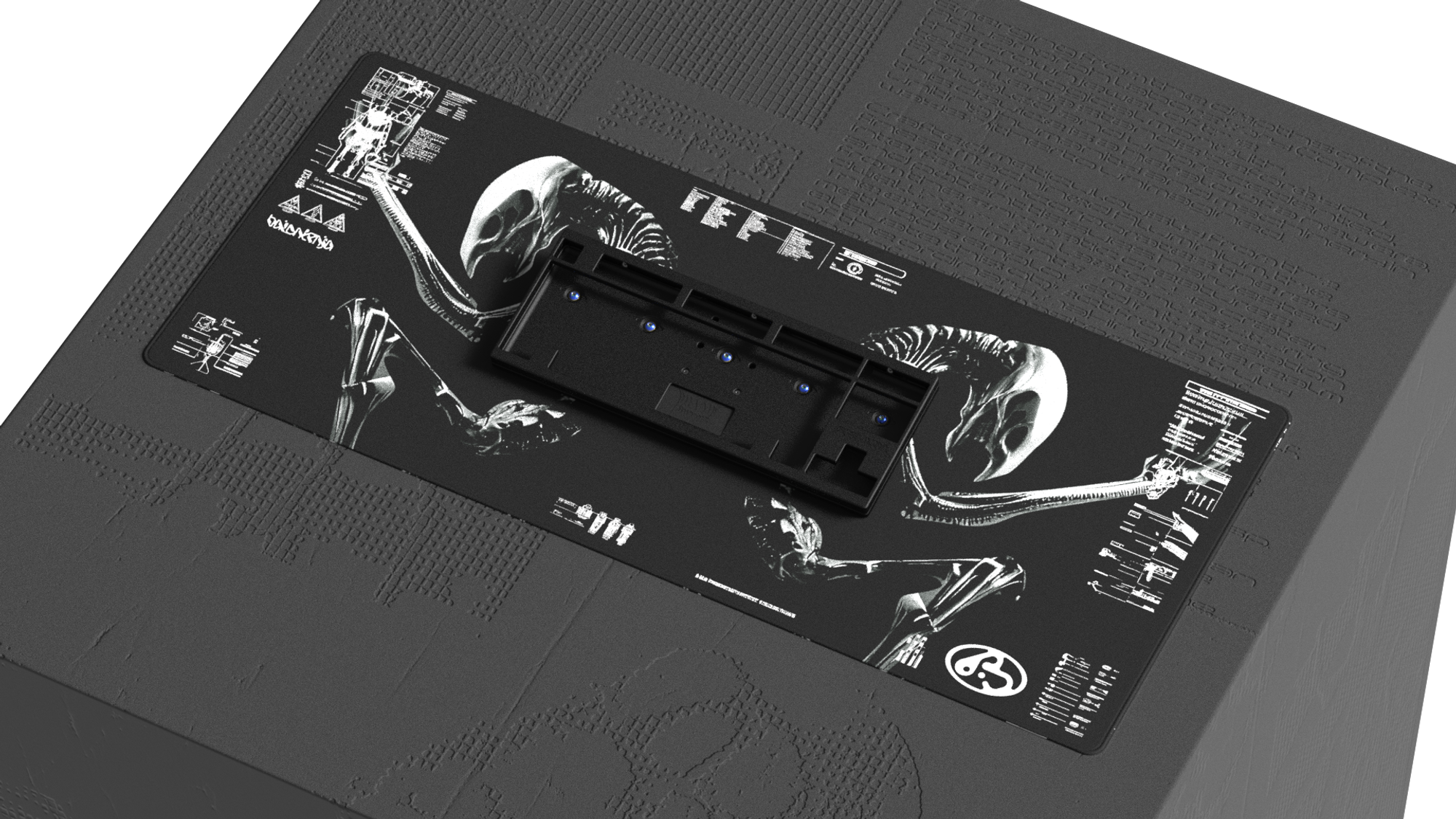 (Pre Order) Gehirn R2 by Baionlenja Deskmats