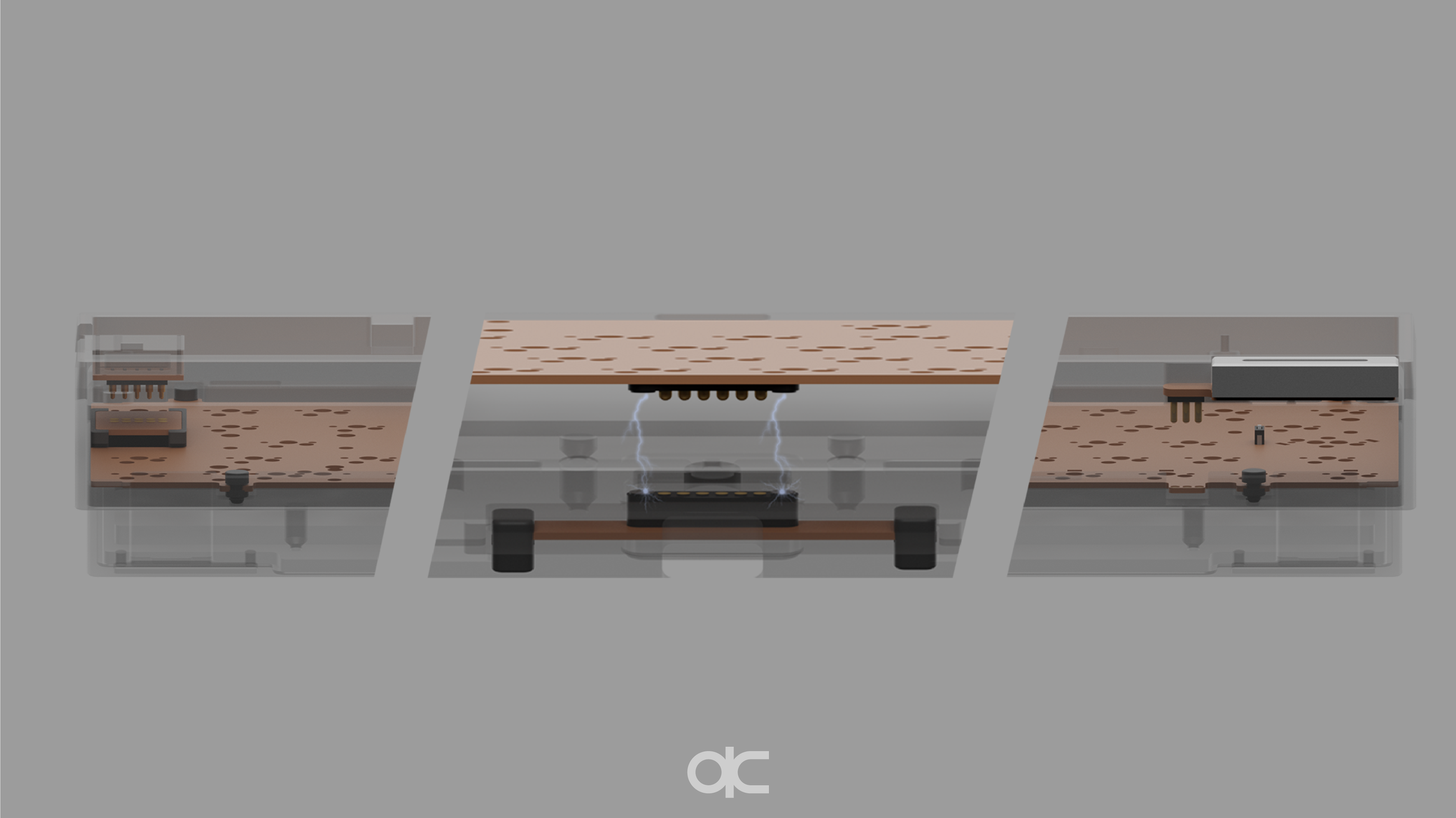 (Pre-Order) QK65v2 Keyboard Kit Mixed Finish Case Batch 9