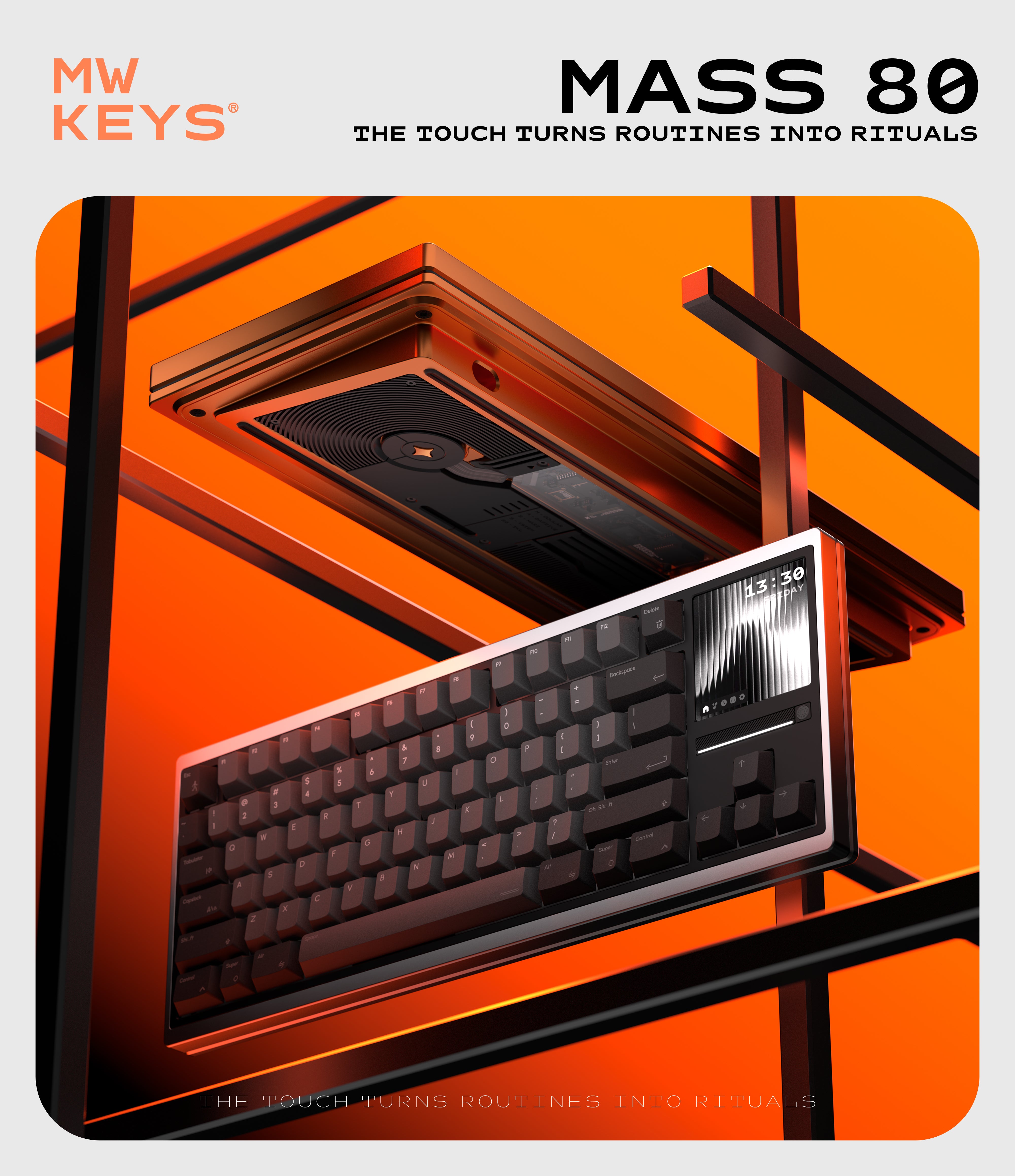(Group Buy) MW Mass 80 Keyboard Kit Addons
