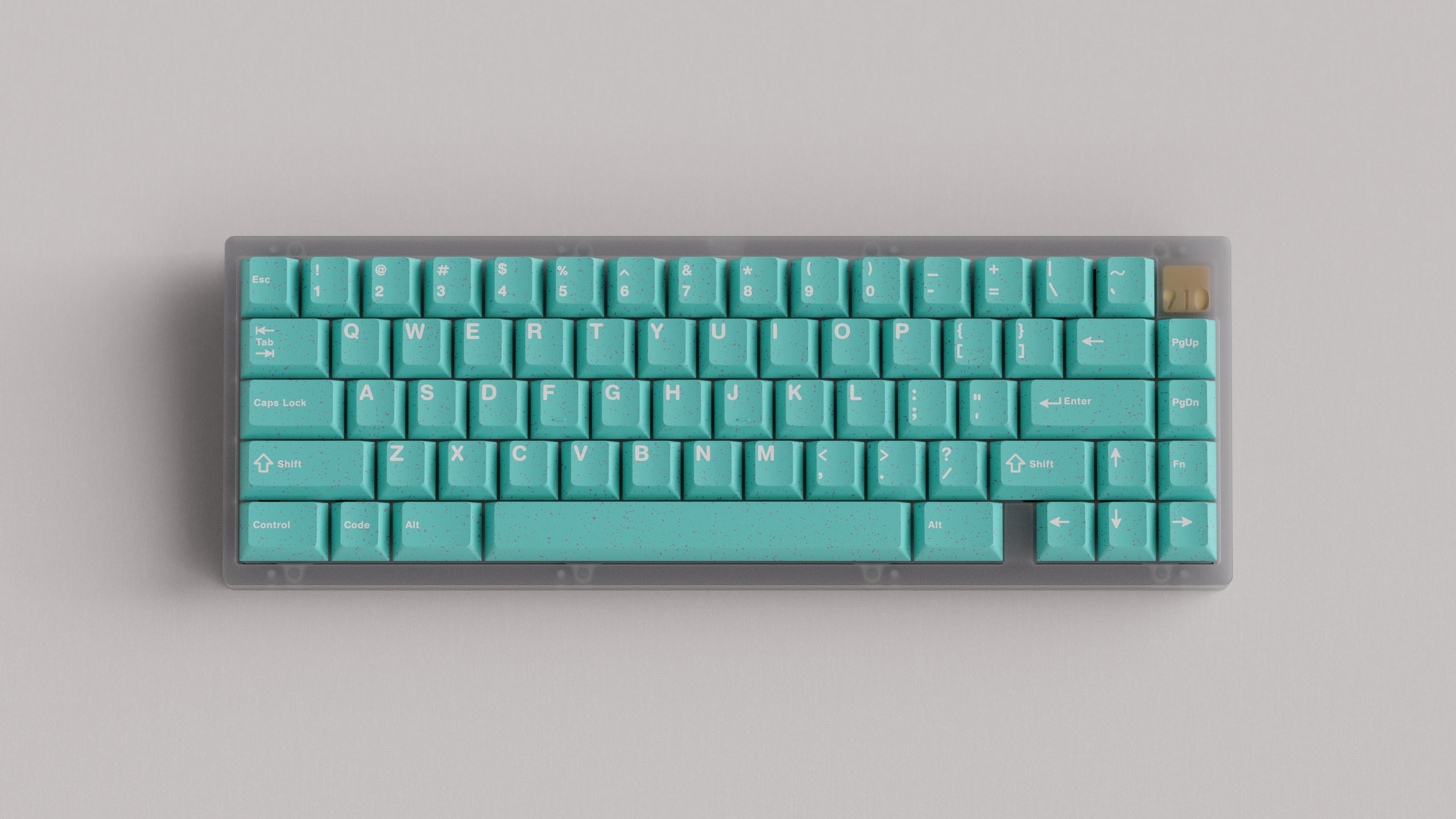 (In Stock) WS Purquoise Doubleshot PBT Keycaps