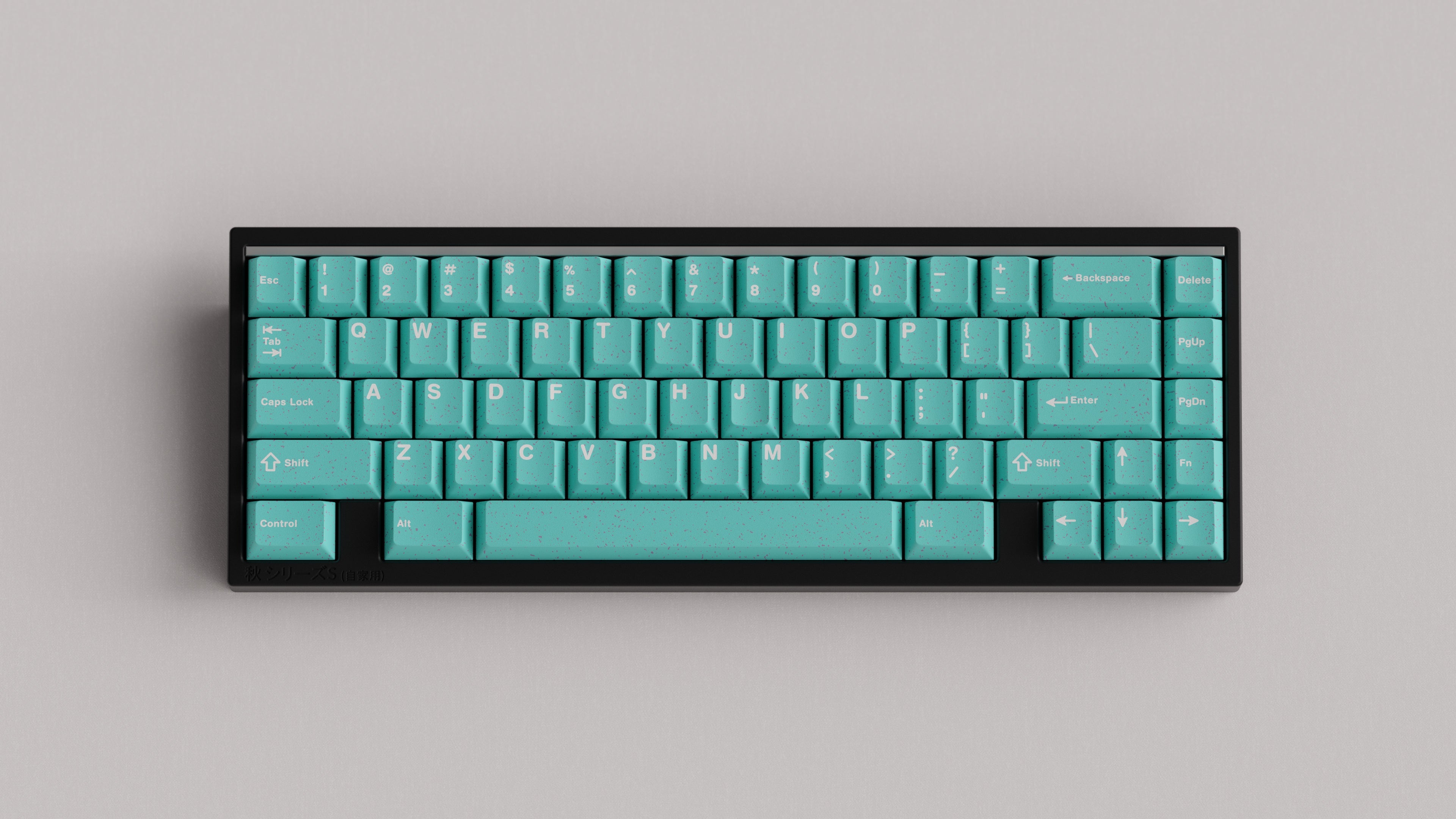 (In Stock) WS Purquoise Doubleshot PBT Keycaps