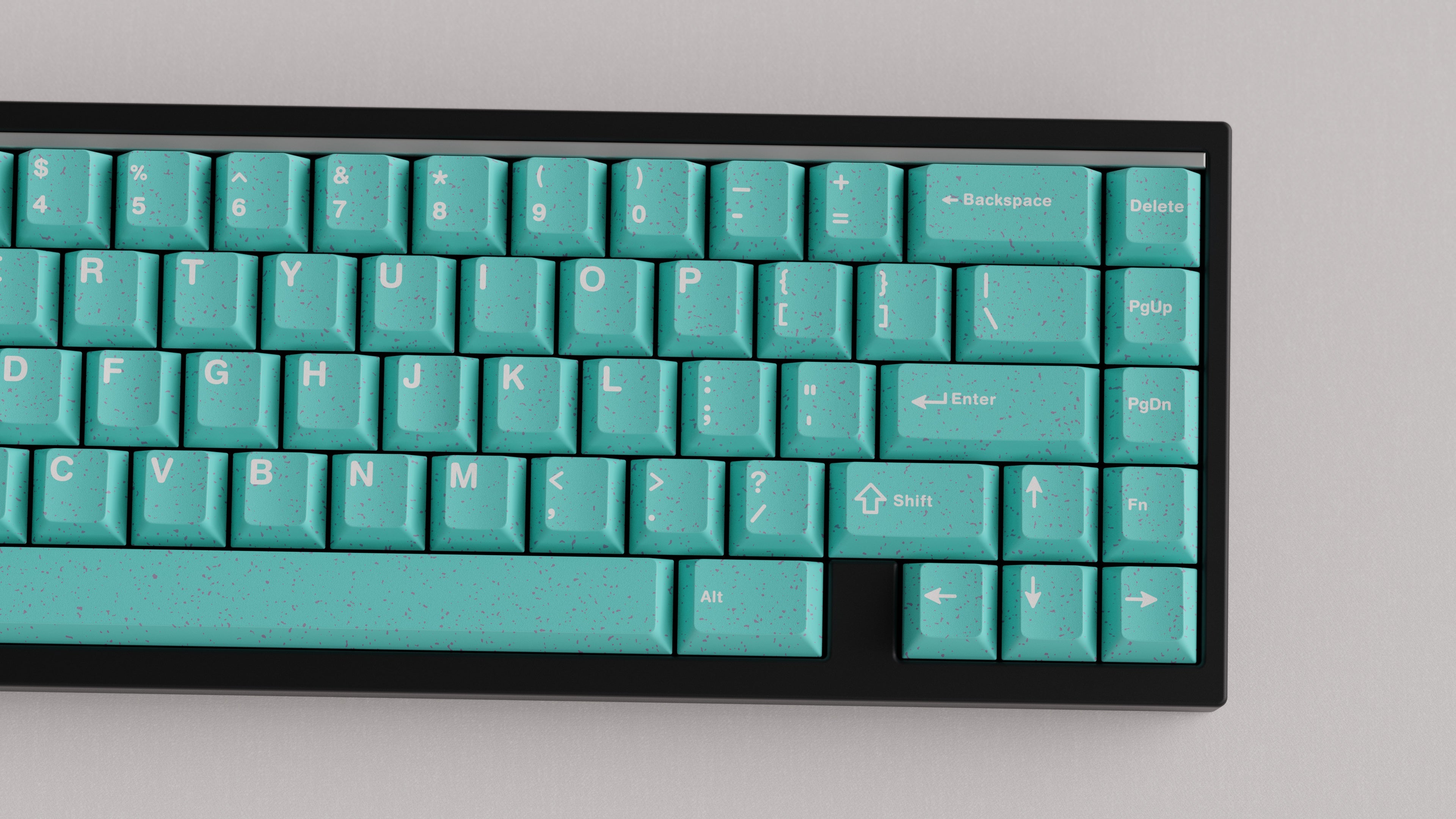 (In Stock) WS Purquoise Doubleshot PBT Keycaps