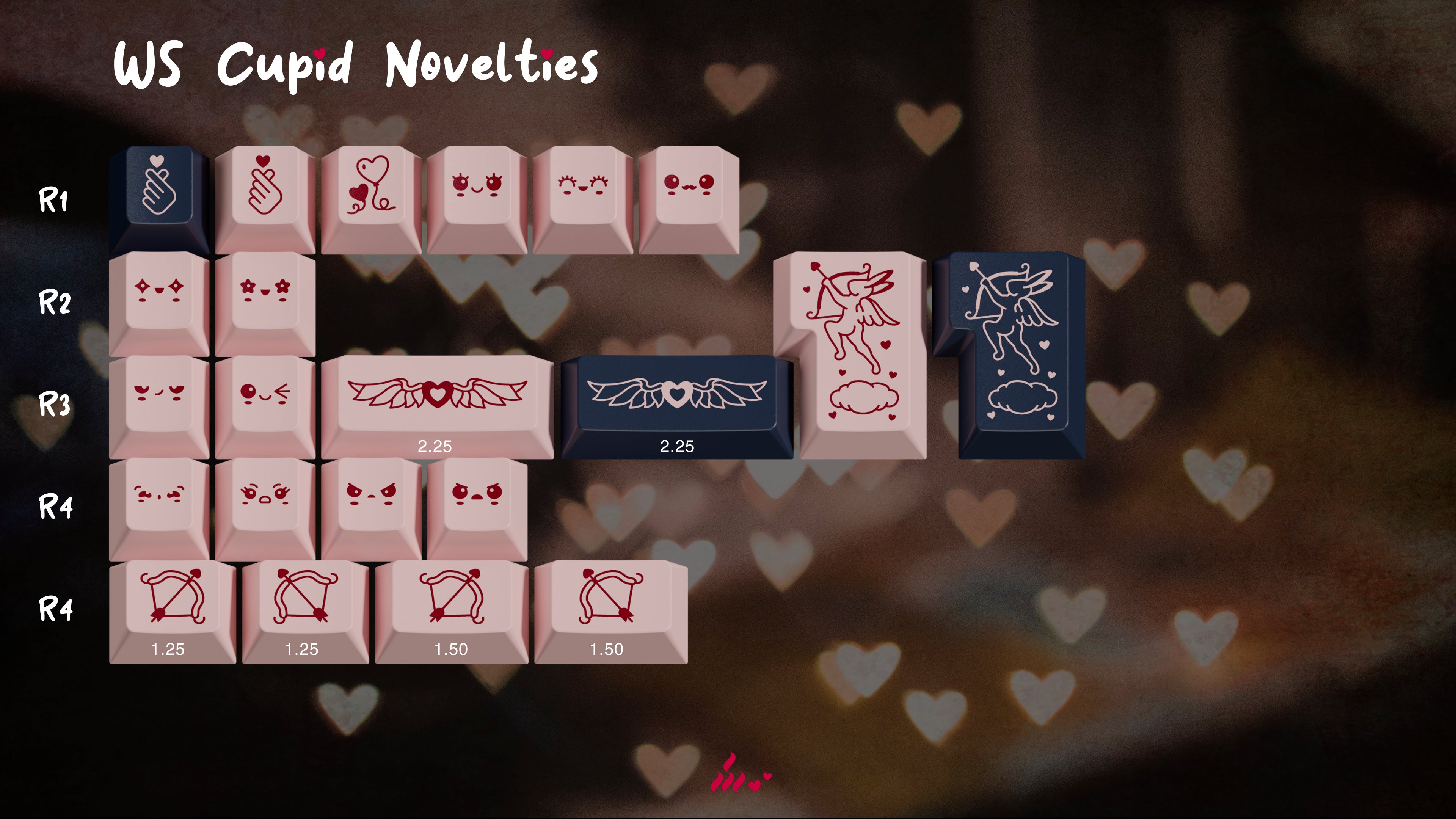 (In Stock) Zoom65 V3 X Cupid Collaboration Edition Keyboard Kit