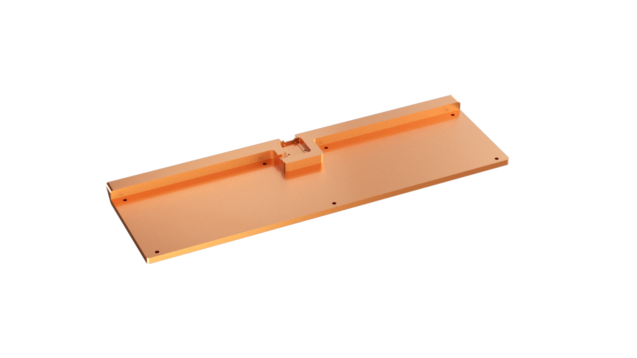 render of Keycult No. 3 Weight in Copper