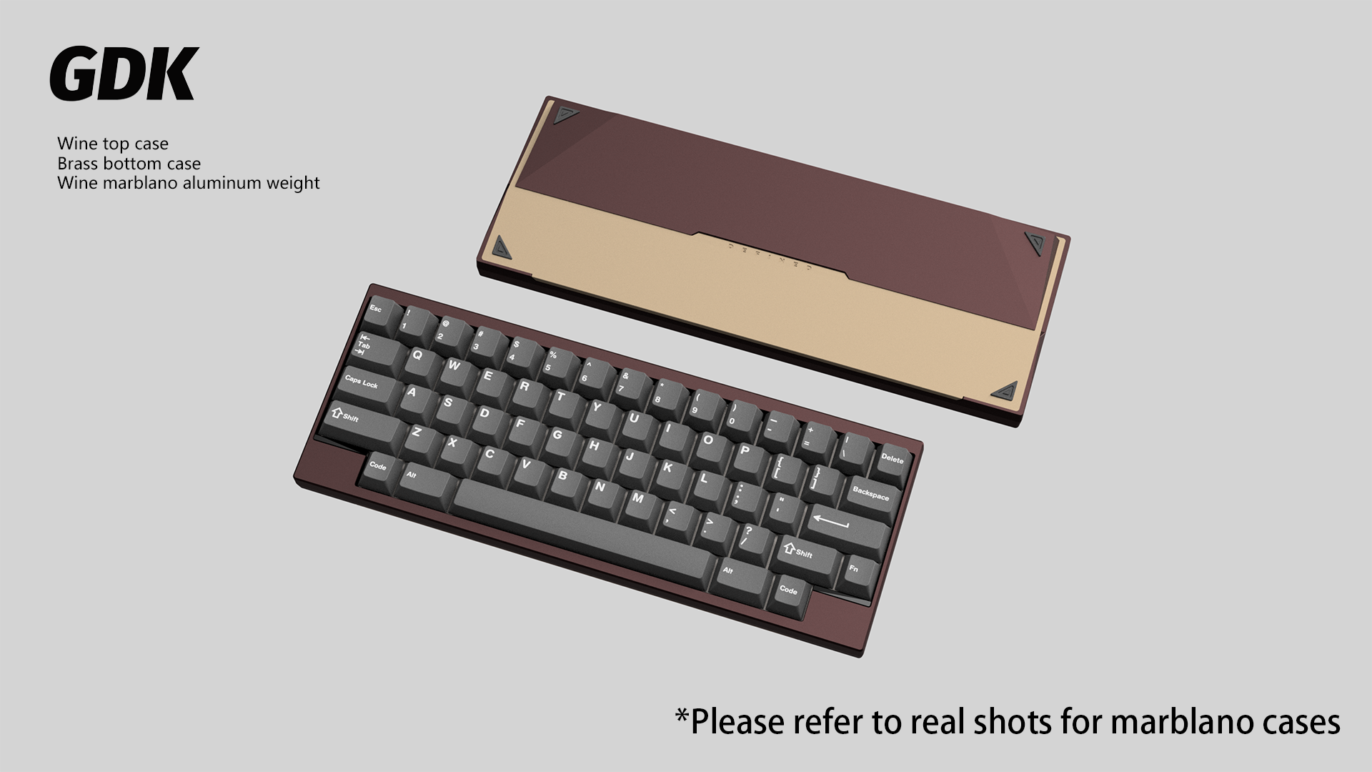 (Group Buy) DK1-60% Keyboard Kit