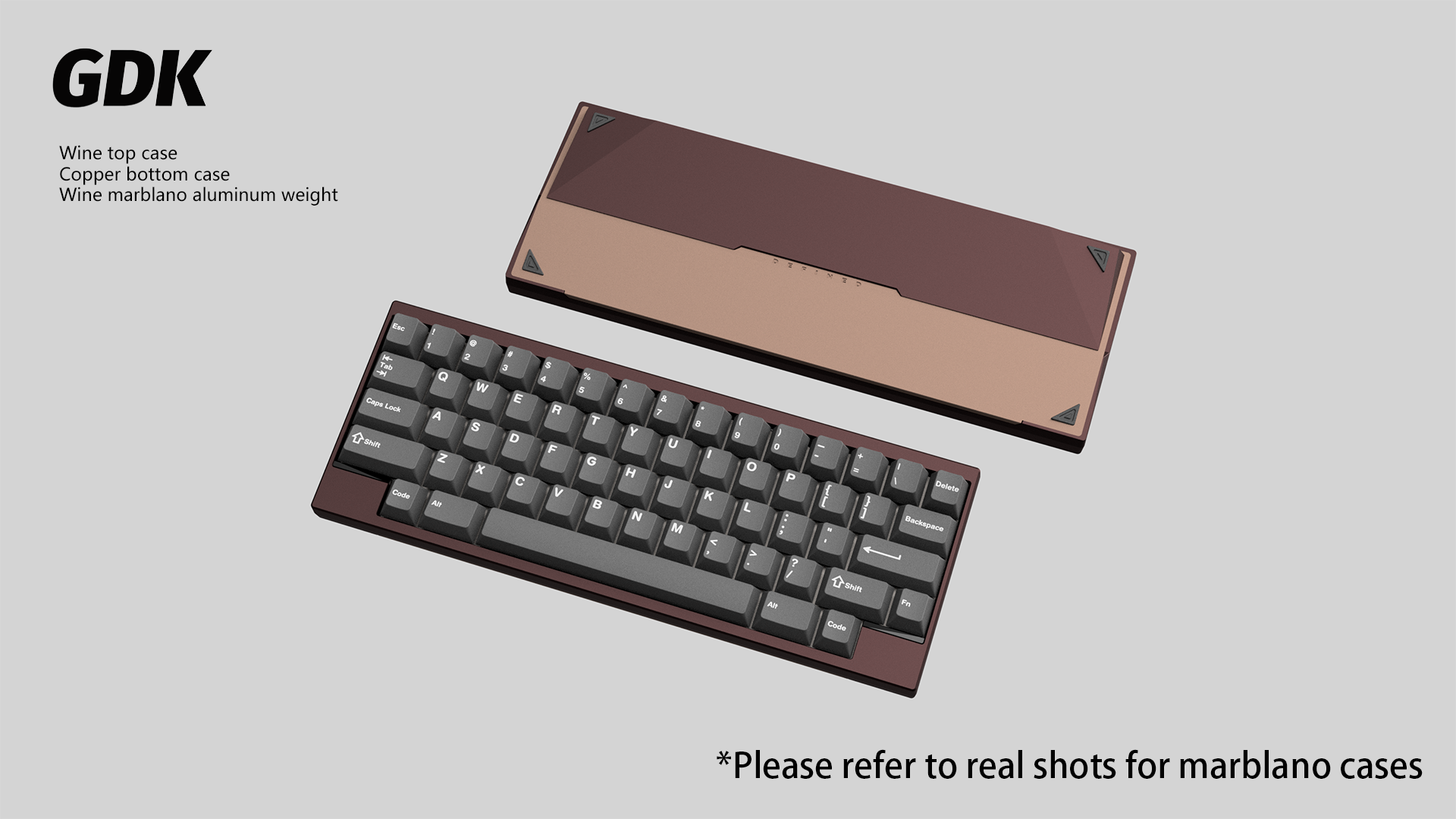 (Group Buy) DK1-60% Keyboard Kit