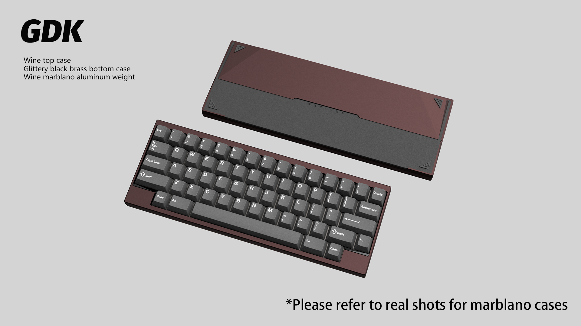 (Group Buy) DK1-60% Keyboard Kit