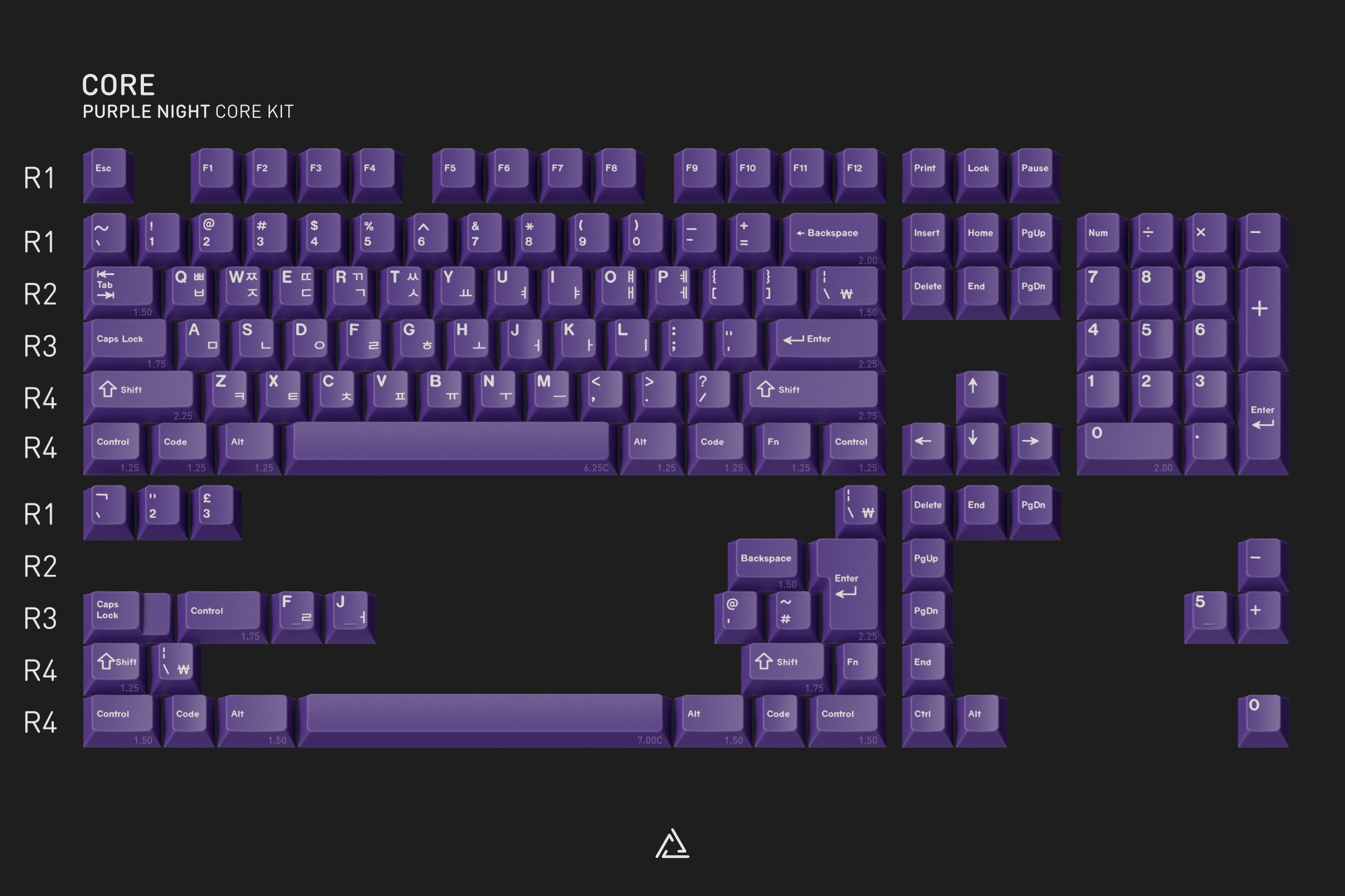 (In-Stock) GMK Purple Night