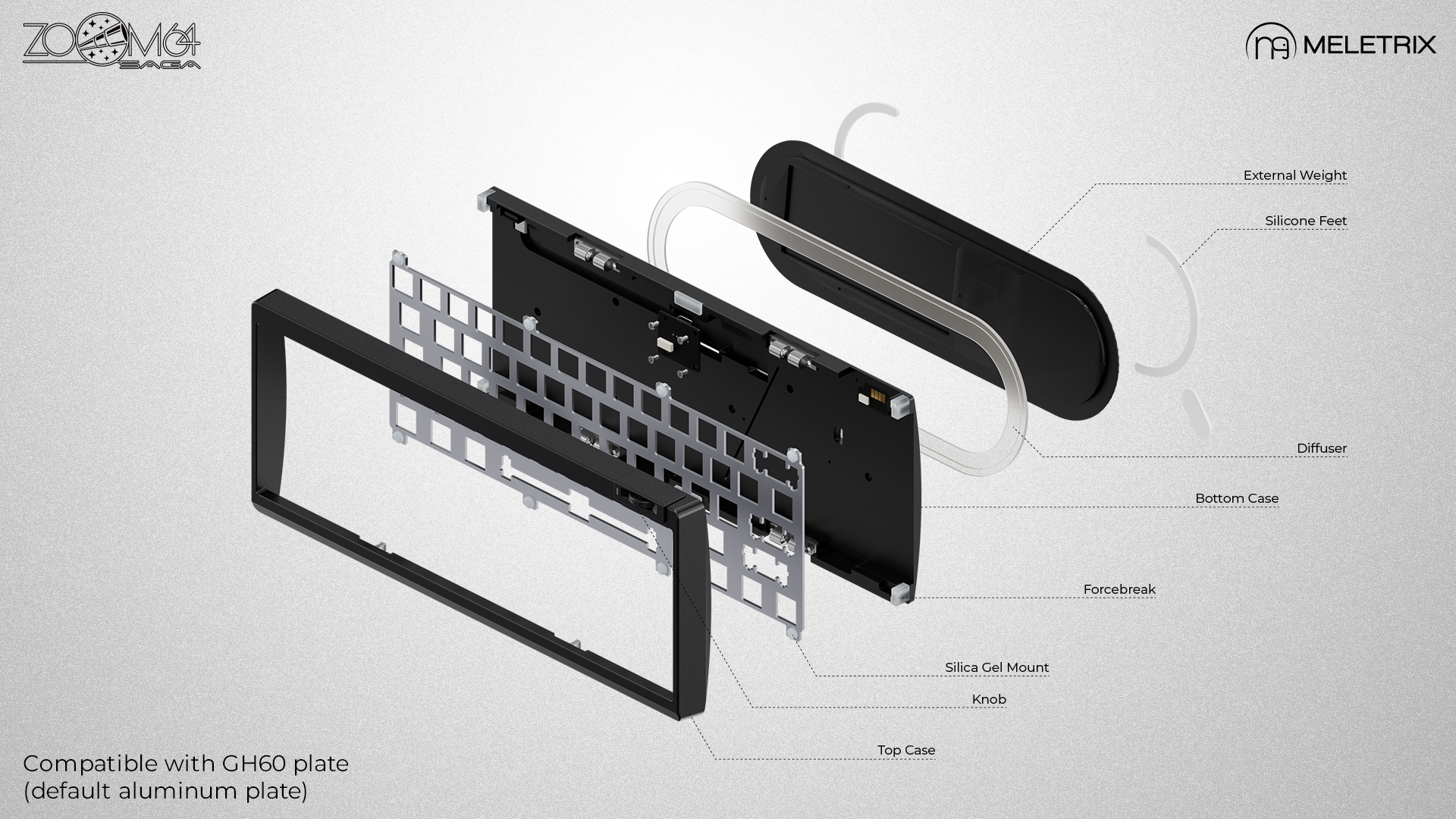 (Coming Soon) Zoom64 Keyboard Kit