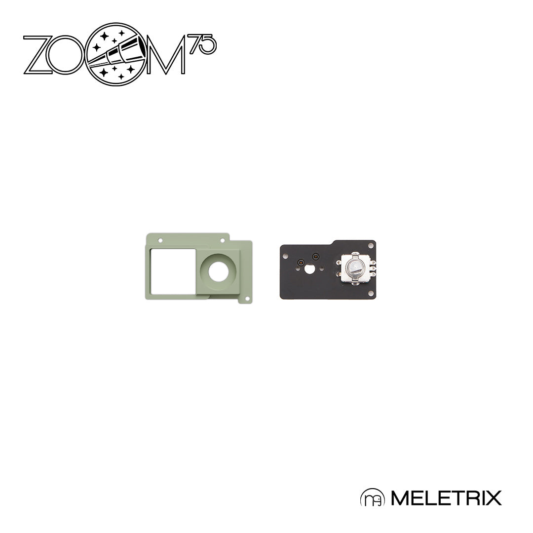 (Group Buy) Zoom75 LCD Screen Additional Knob / Weight / Knob Modular