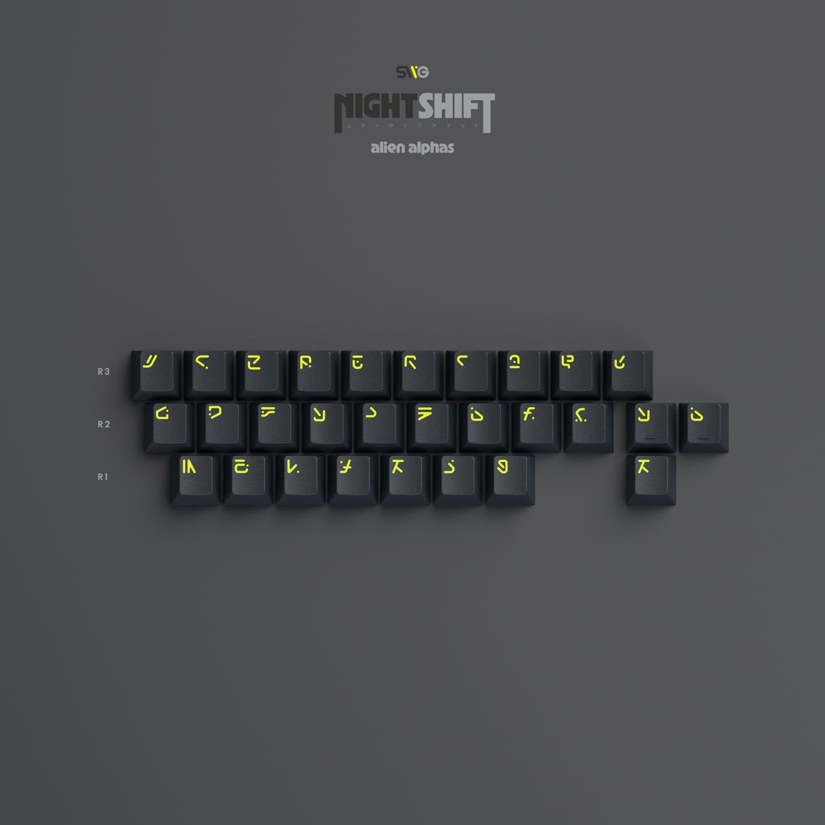 SWG Nightshift Keycap Set