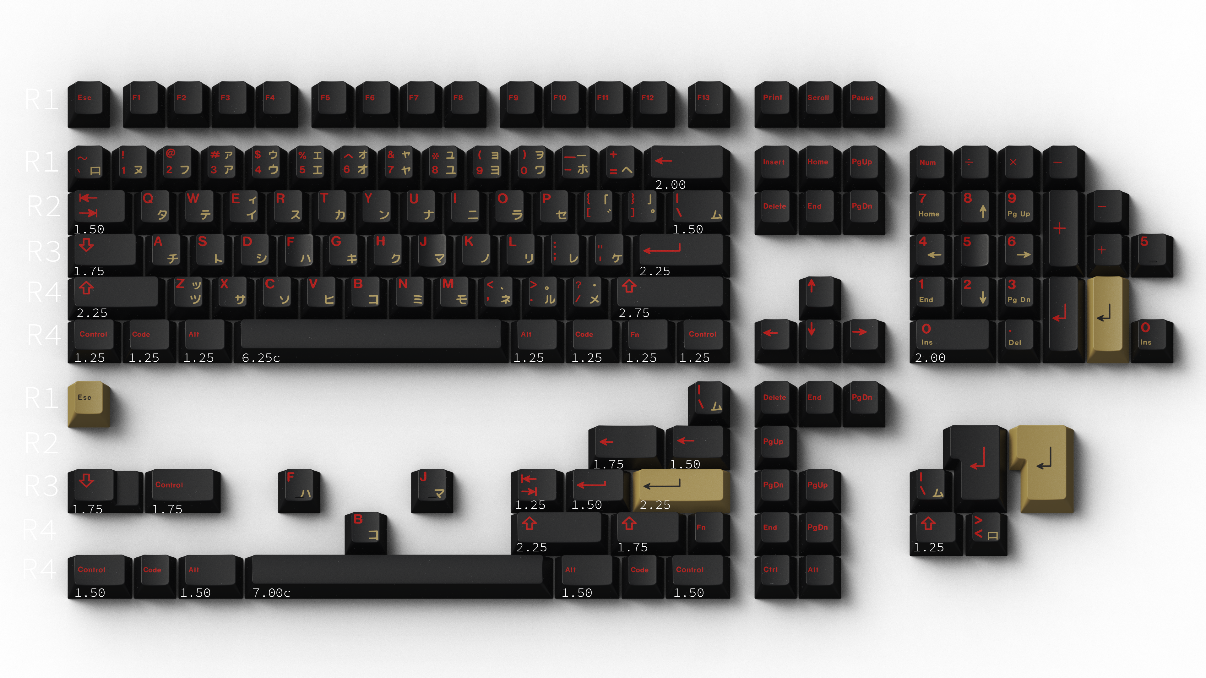 (In Stock) GMK Underworld Keycaps