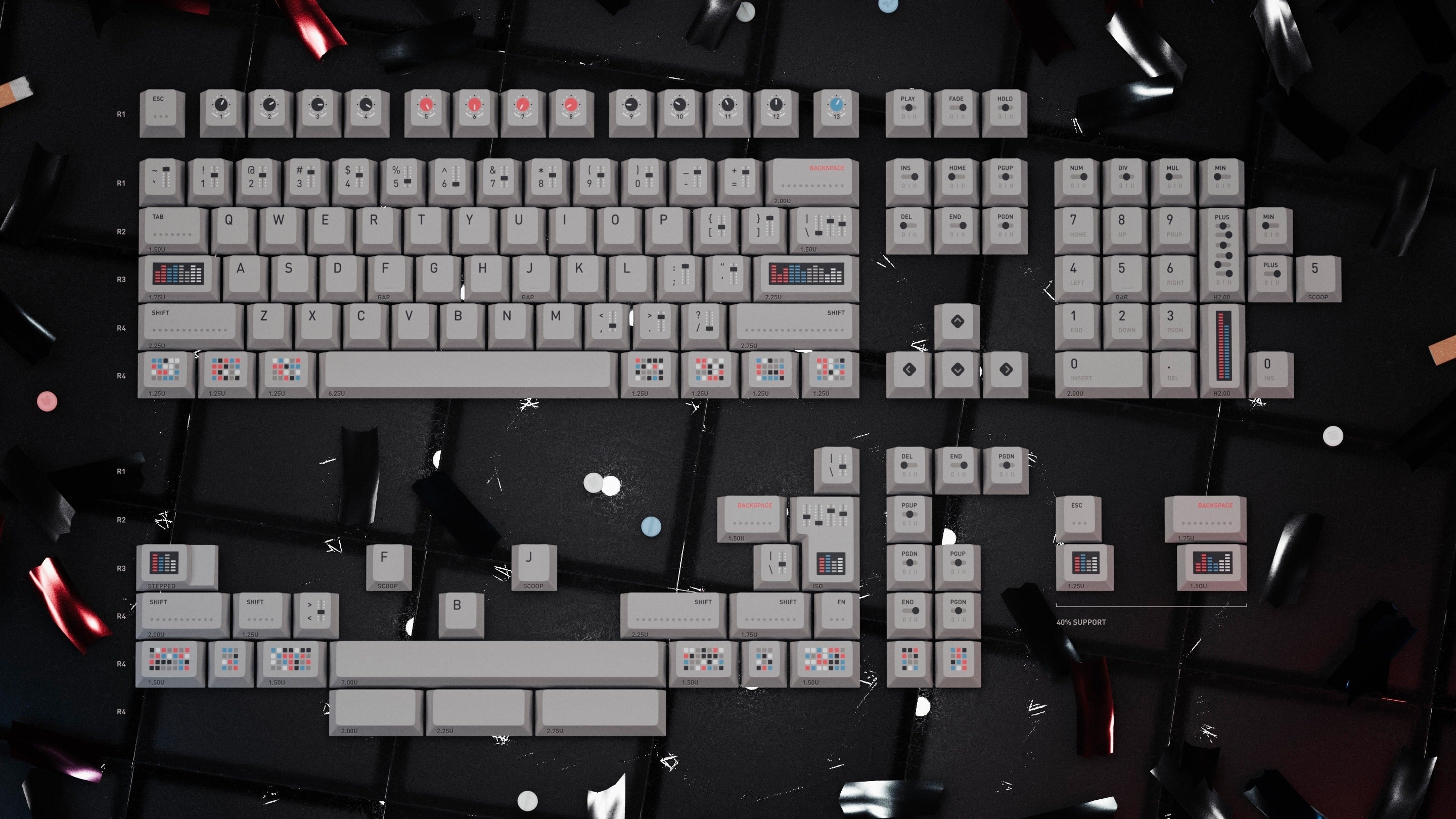 (In Stock) MV Synth Deskmats