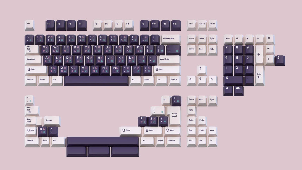 (In Stock) MW Stage Warrior Keycaps