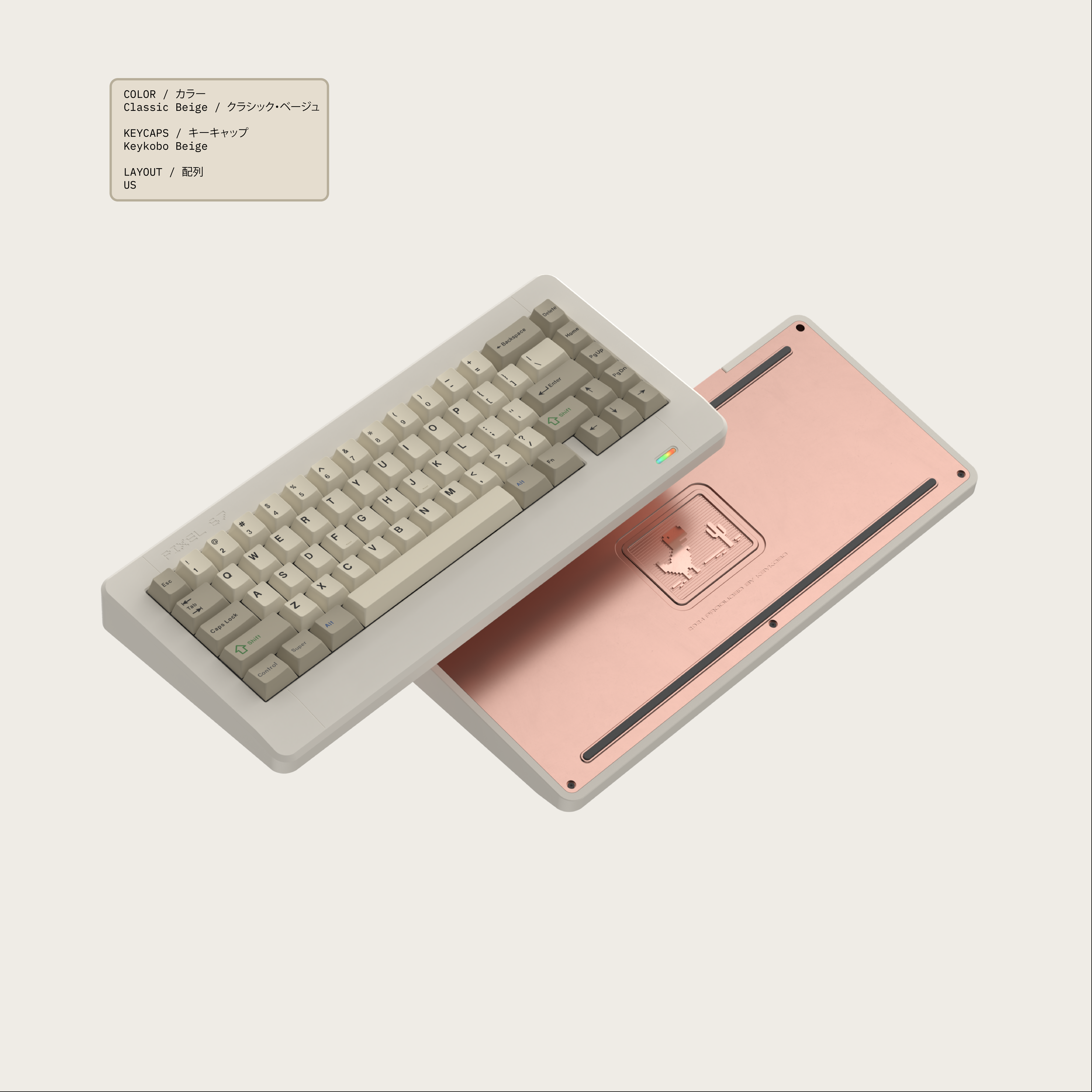(Group Buy) Pixtendo x Keykobo Pixel67 Keyboard