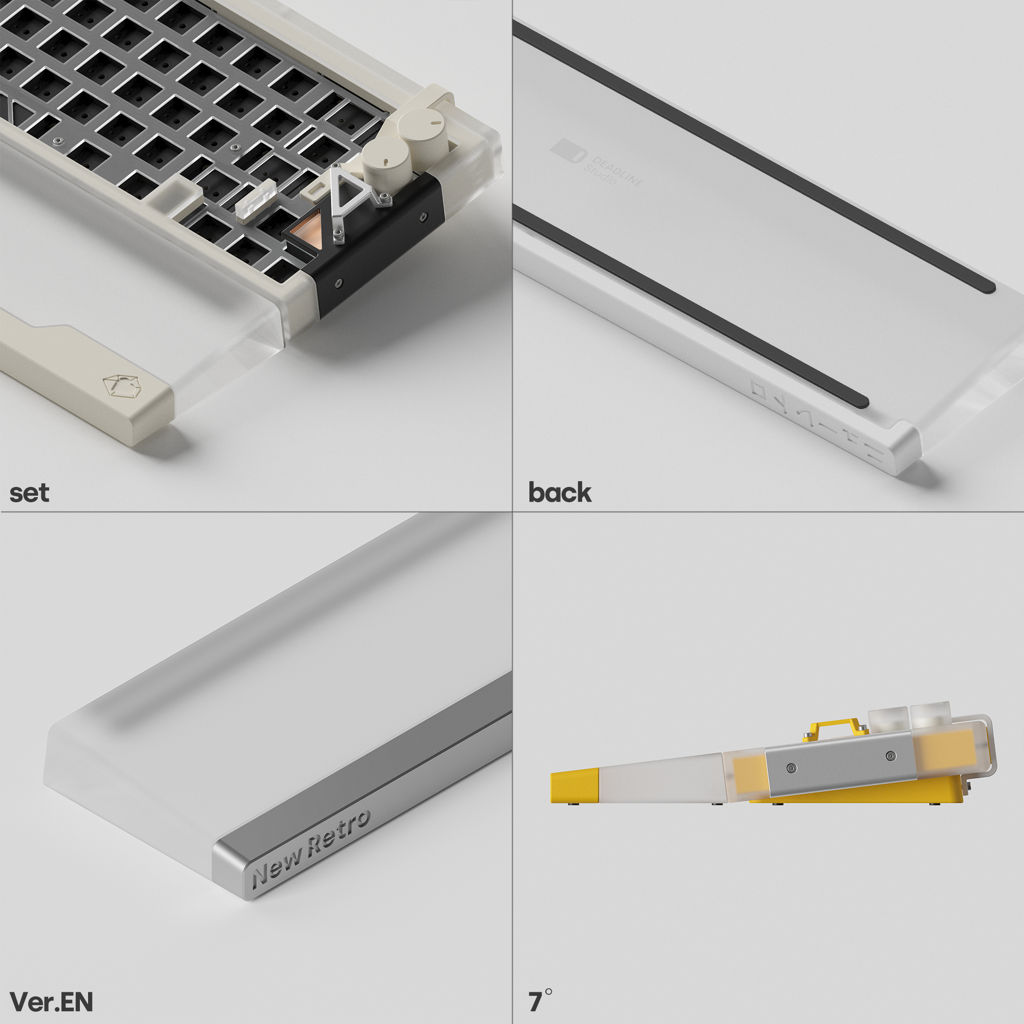 (Group Buy) New Retro #66 V3 Keyboard Kit by Deadline Studio