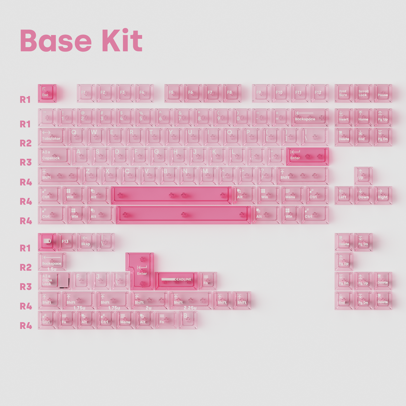 (In Stock) Deadline Air-Hutt Keycaps