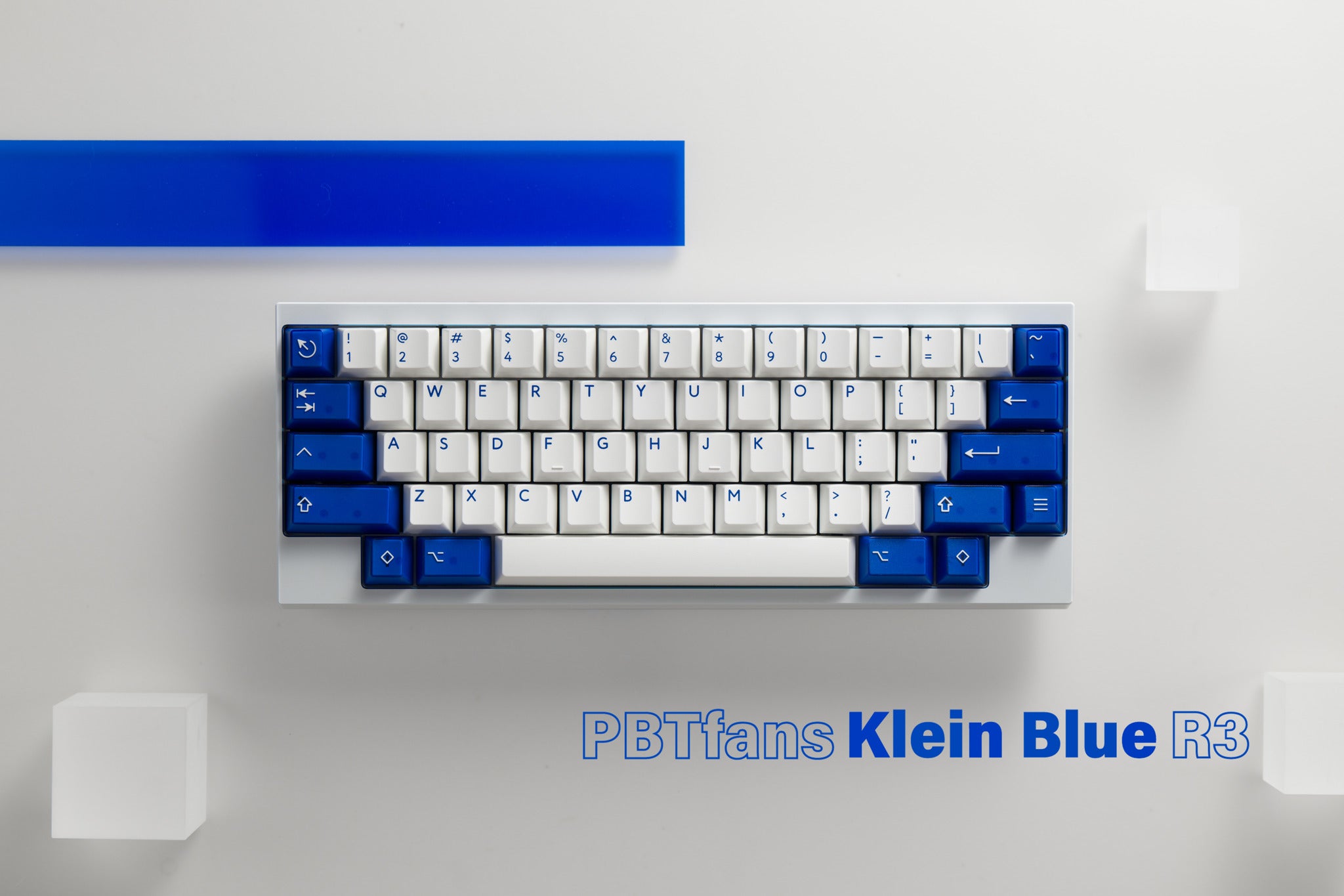 In Stock) PBTfans Klein Blue R3