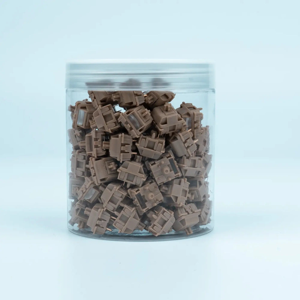 (In Stock) Gateron Chocolate Smoothie Tactile (10 Pack)