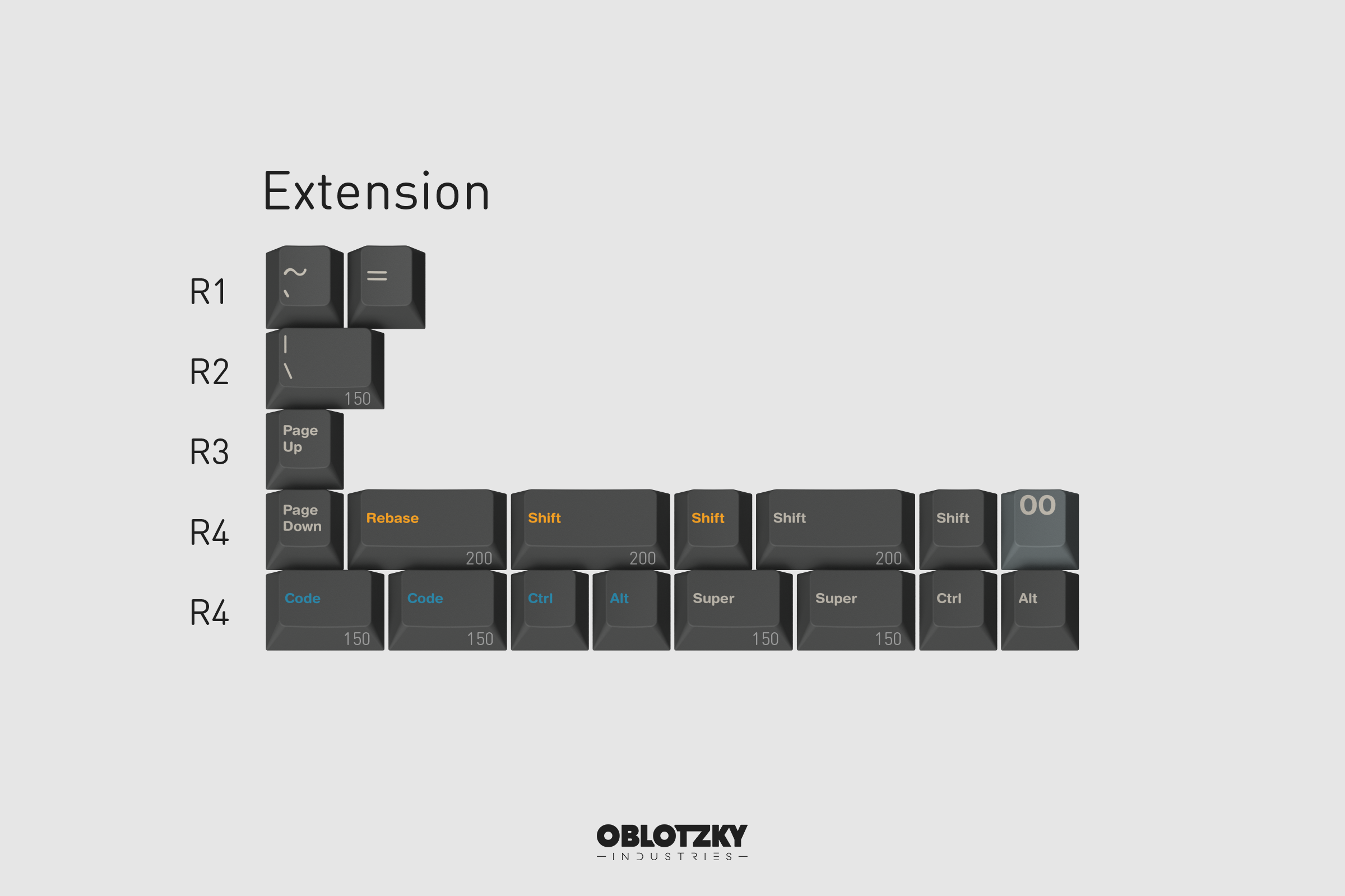 (In Stock) GMK Oblivion v3.1