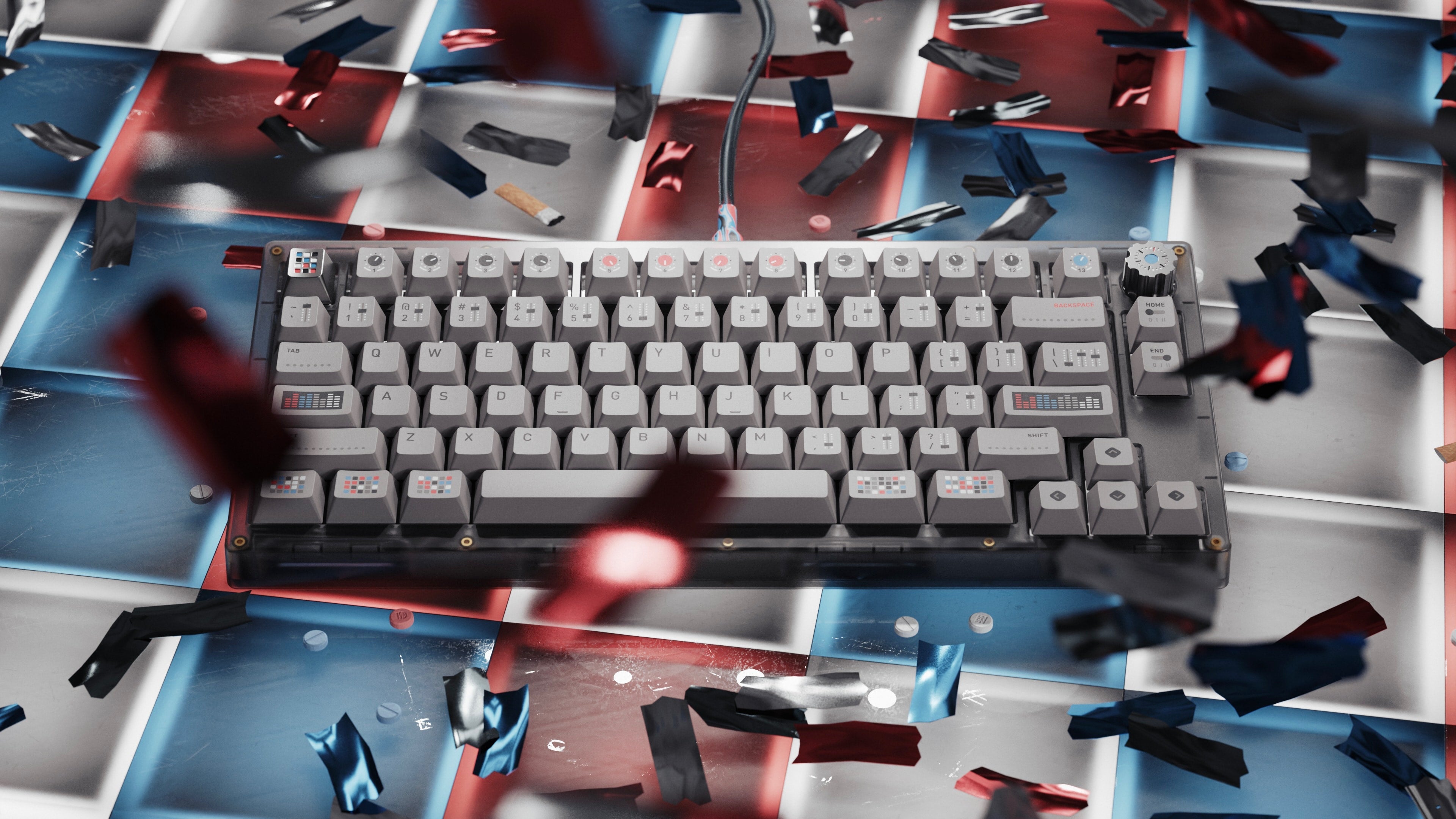 (In Stock) MV Synth Deskmats