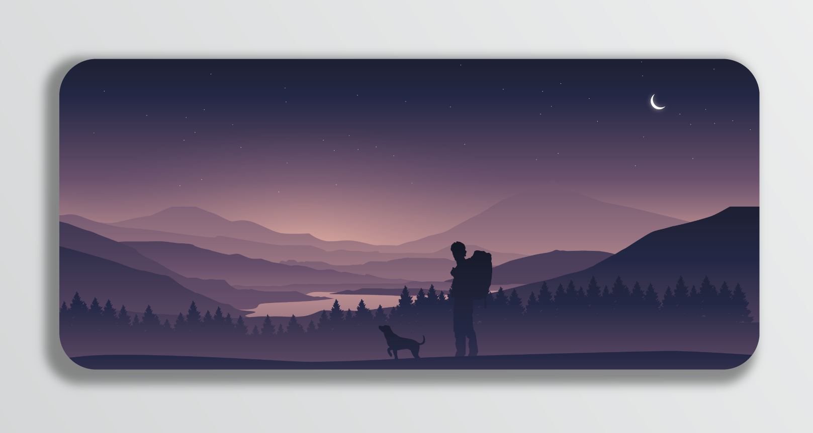 (In Stock) GMK Moonlight Deskmats