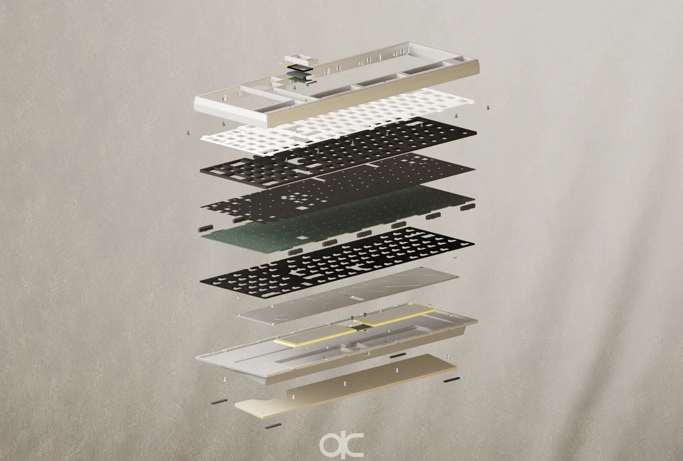 (In Stock) QwertyKeys QK100 Keyboard Kit