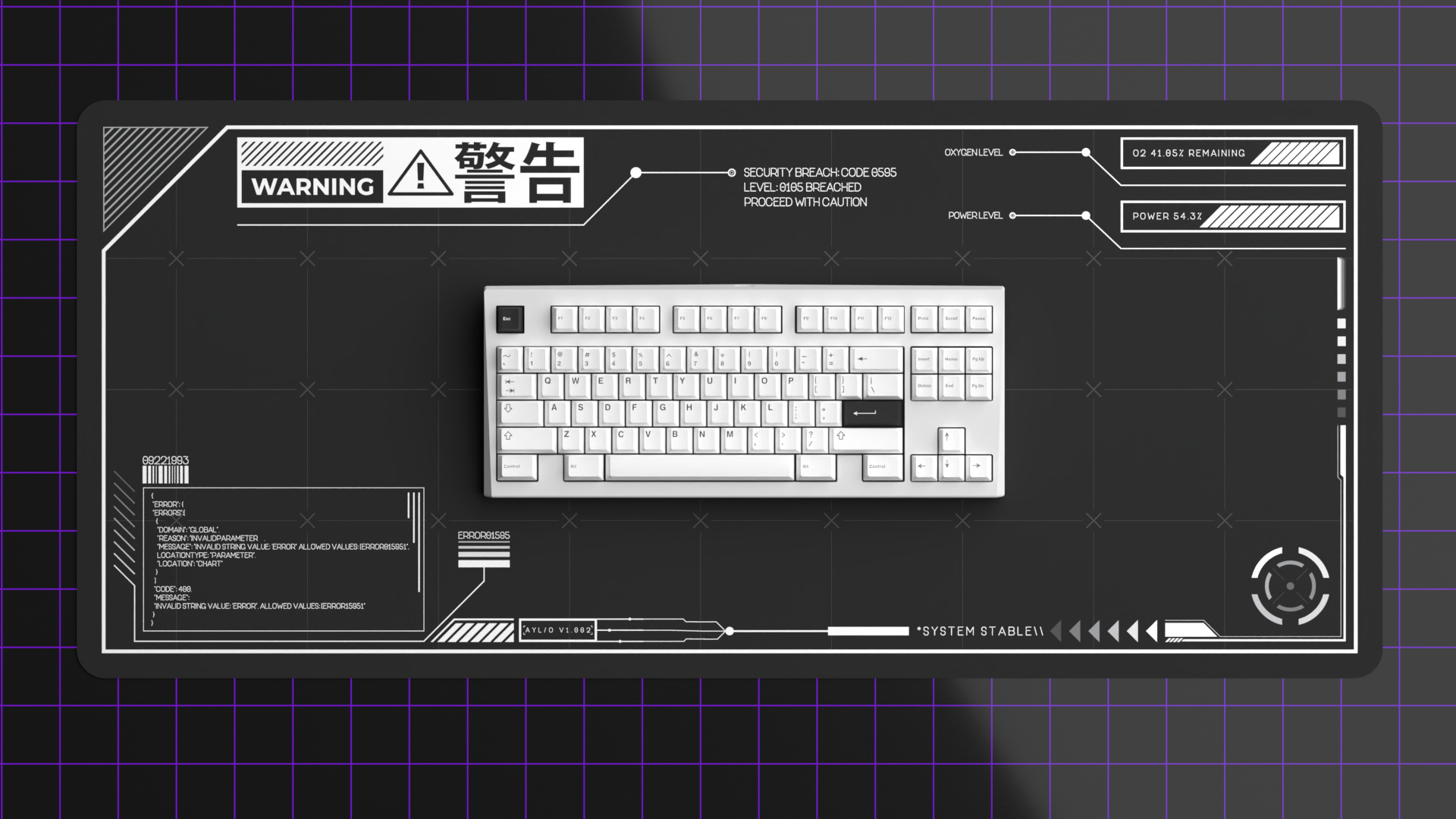 (In Stock) CYBER CELL Deskmats