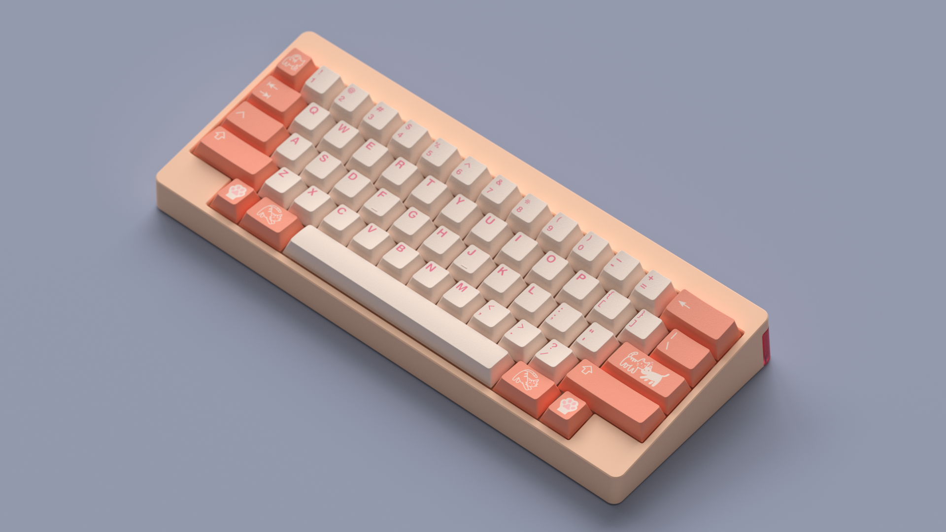 (In Stock) GMK Orange Boi Keyset