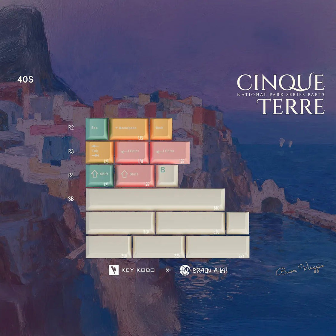 (In Stock) KKB Cinque Terre