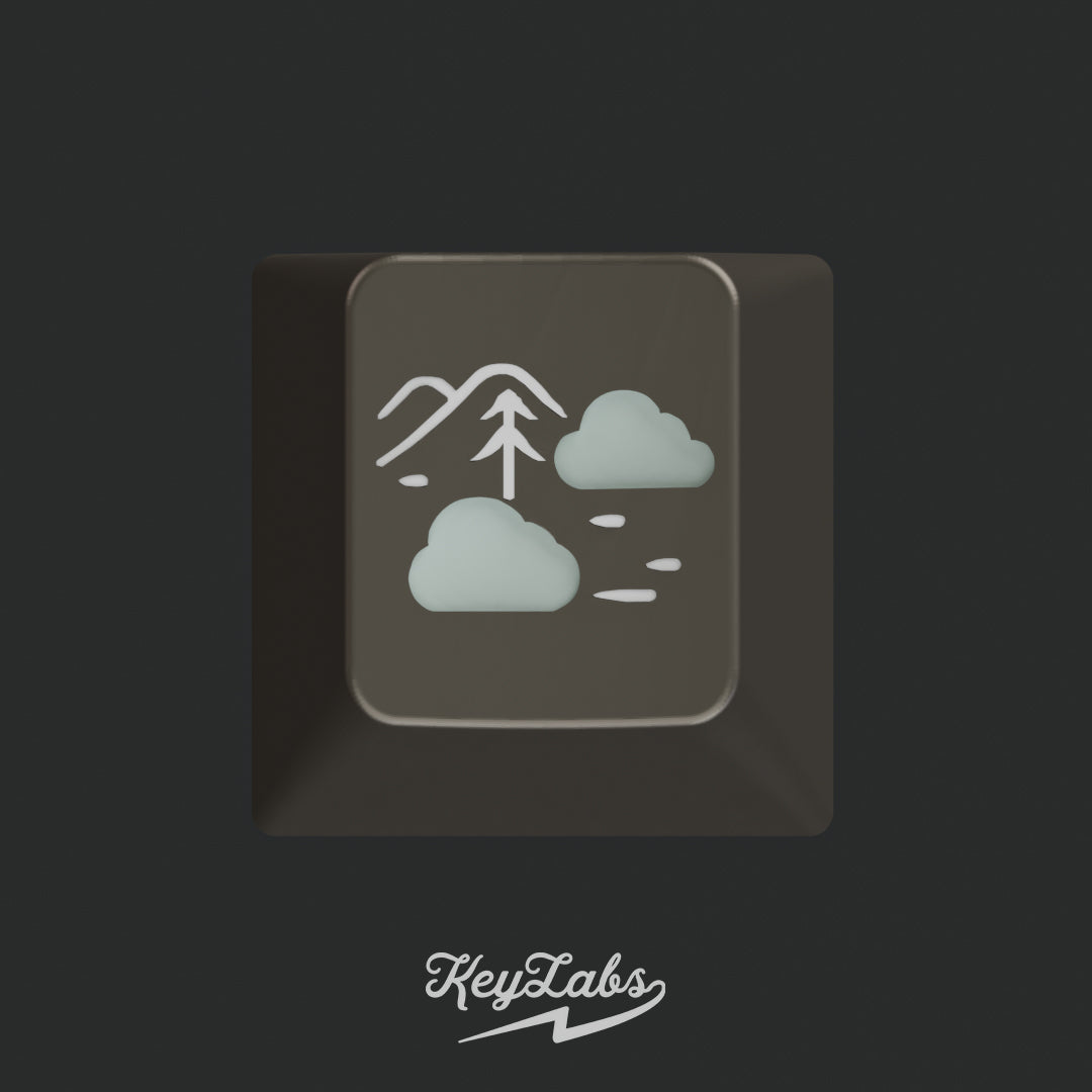 (In Stock) Keylabs x GMK November Fog