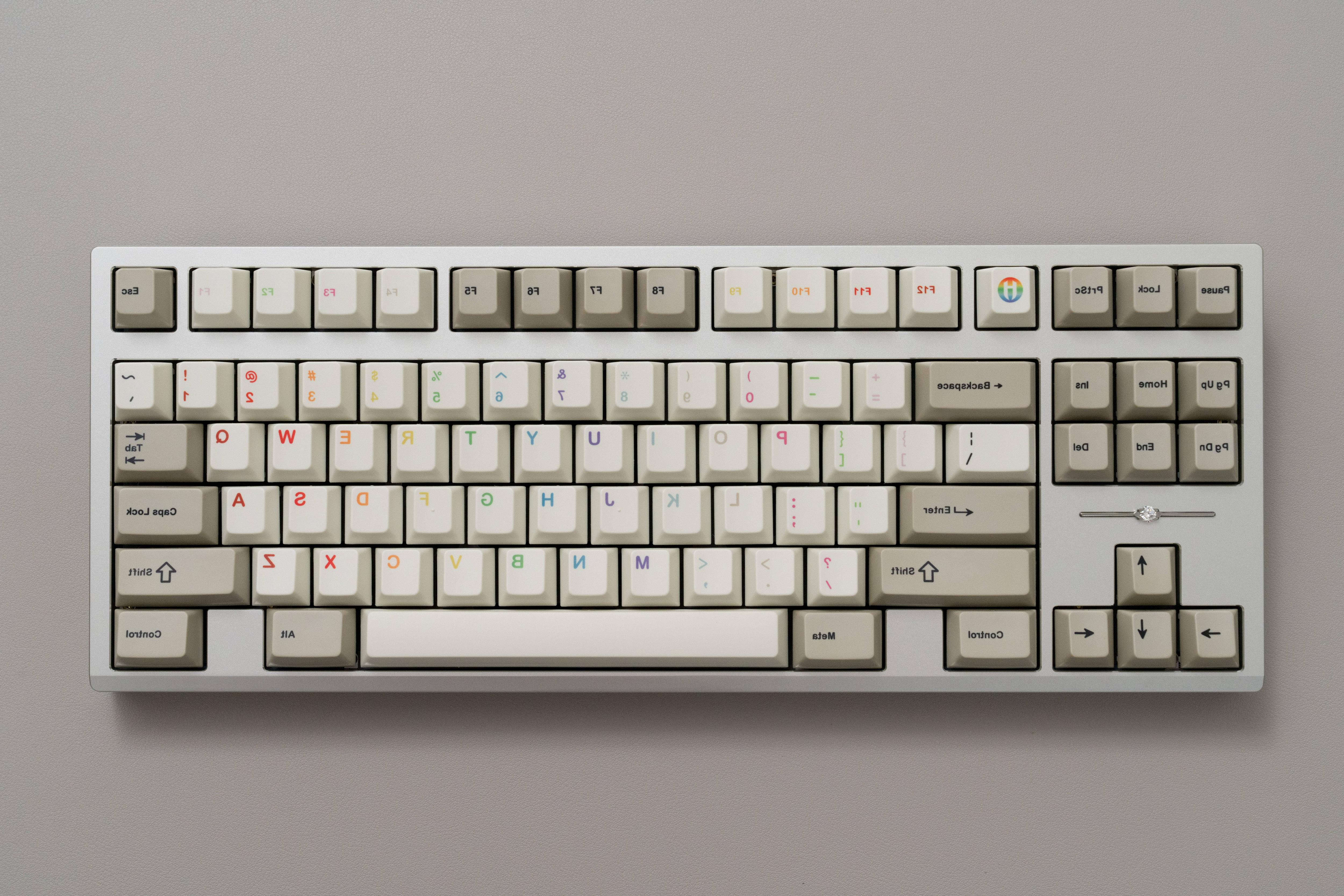 (In Stock) Zero-G Studio x Hammer PBT "Mirror Image" Keycaps