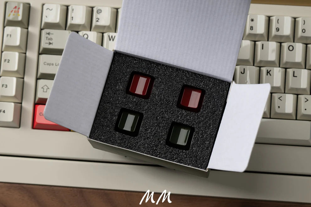 (Group Buy) MM Glazed Beige Keycaps