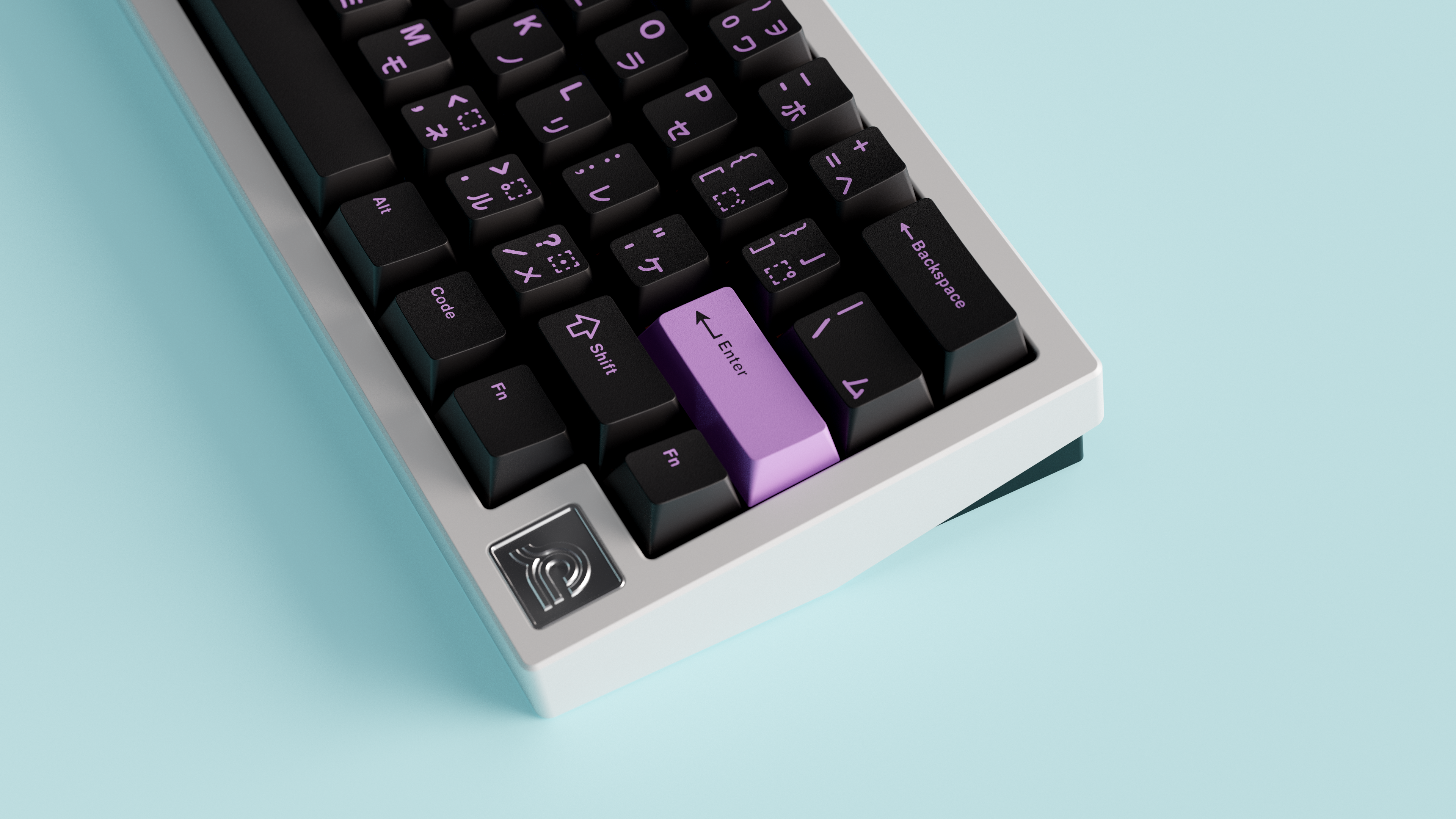 (Pre Order) GMK Lilac on Black