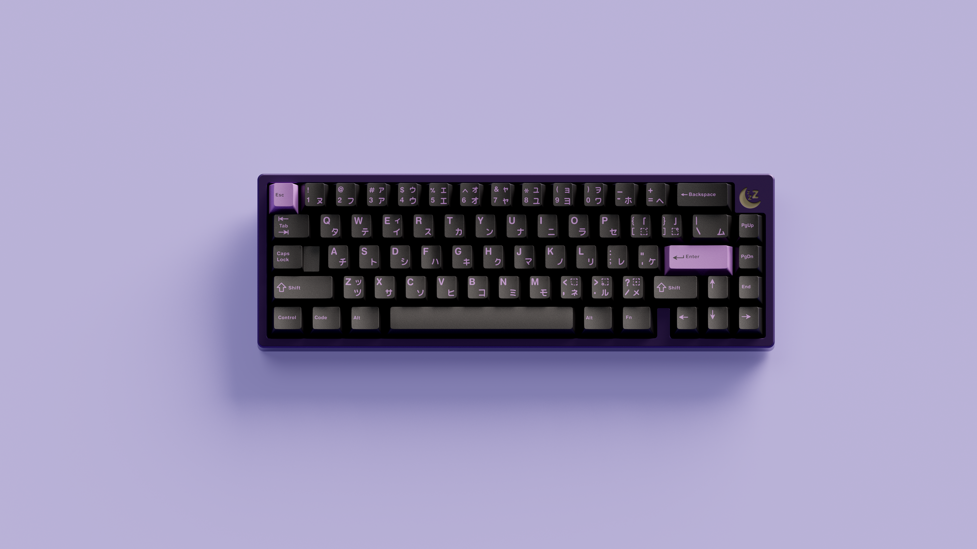 (Pre Order) GMK Lilac on Black