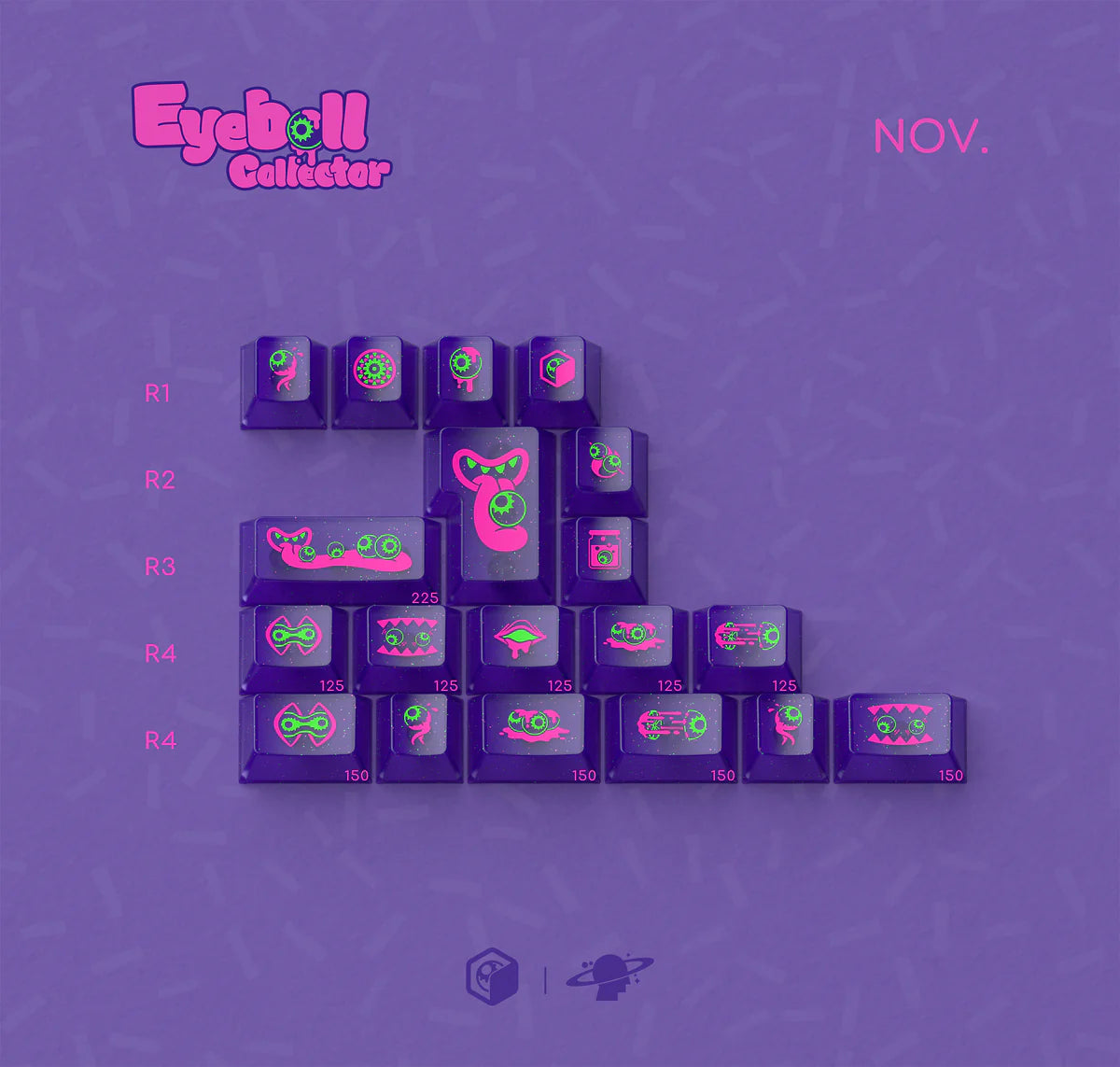 (In Stock) MW Eyeball Collector Keycaps