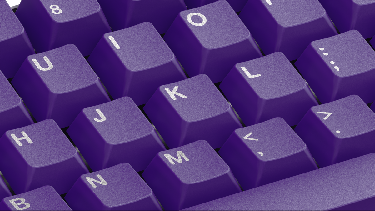 (Coming Soon) GMK CYL Purple