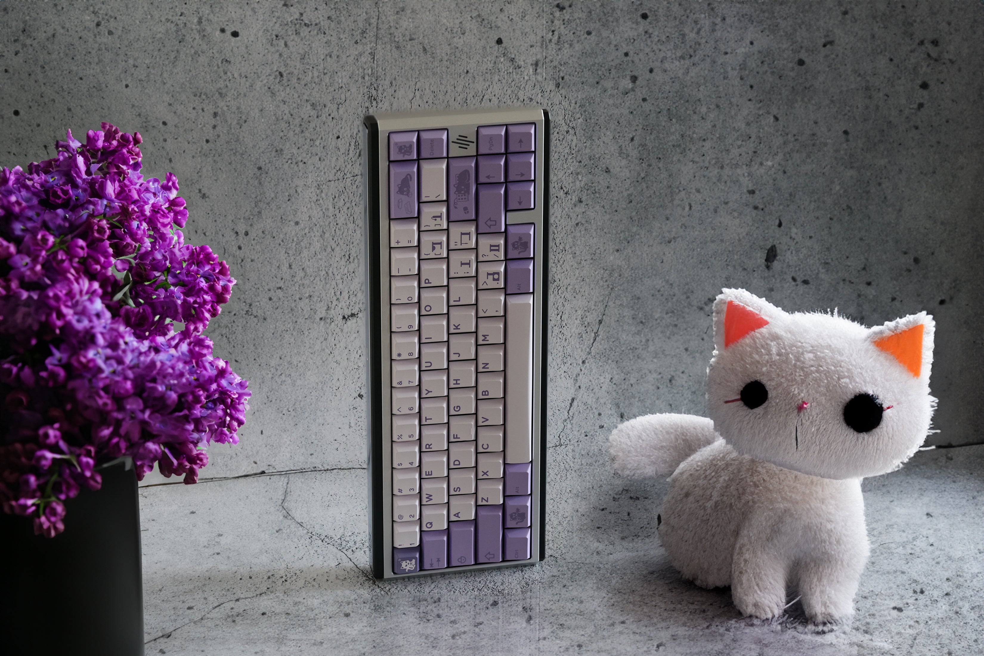 (Group Buy) Zero-G Studio x DMK PBT "Arrogant Cat" Keycaps