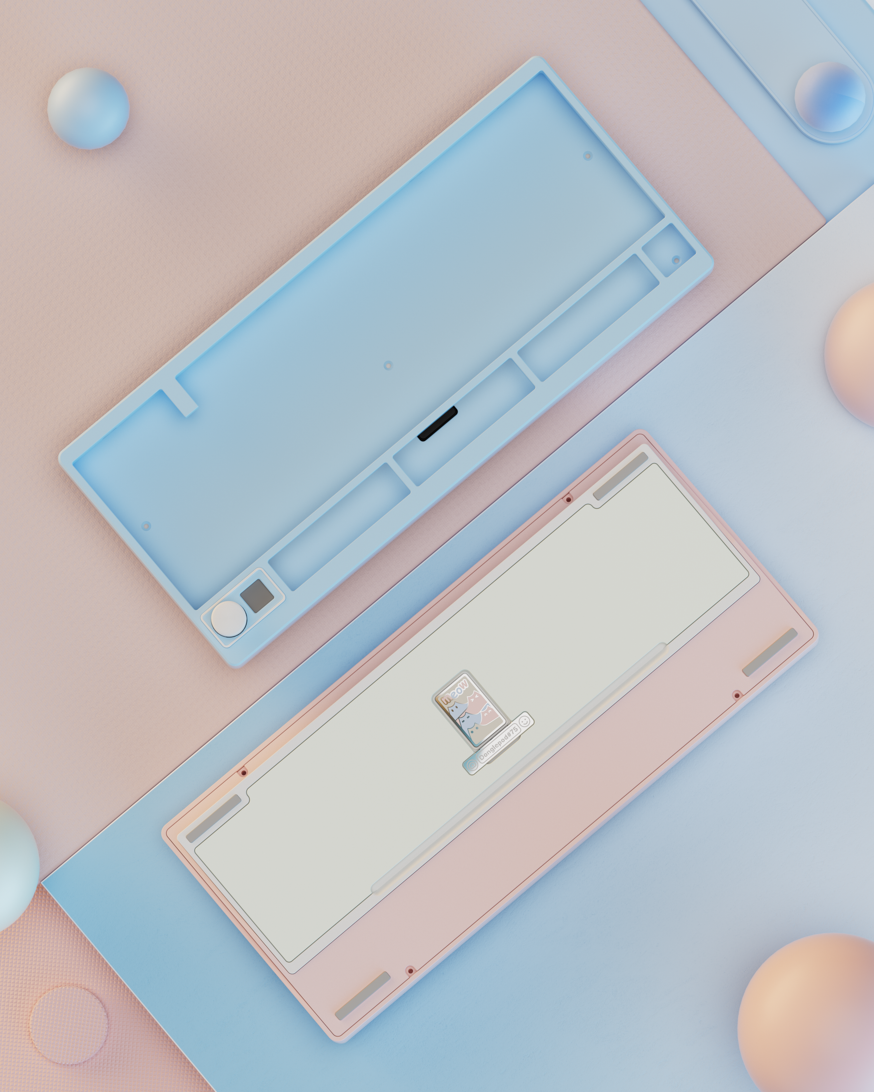 (In Stock) QwertyKeys QK75N Keyboard Kit