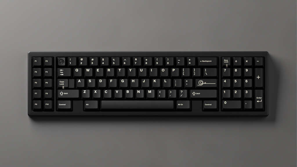 GMK Black Snail キーキャップセット シックなデザインのキーキャップセット「GMK Black Snail