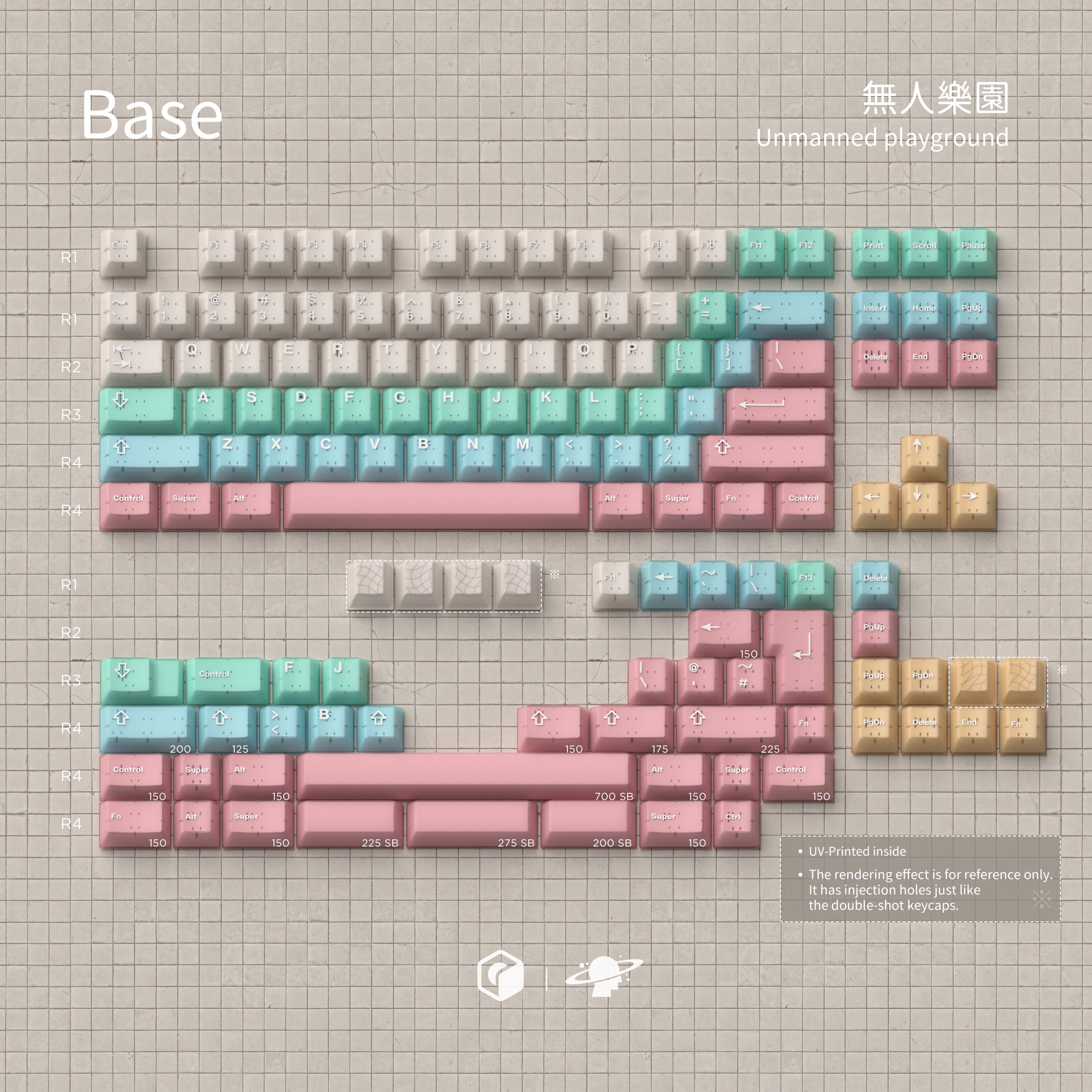 (Group Buy) MW Unmanned Playground Keycaps