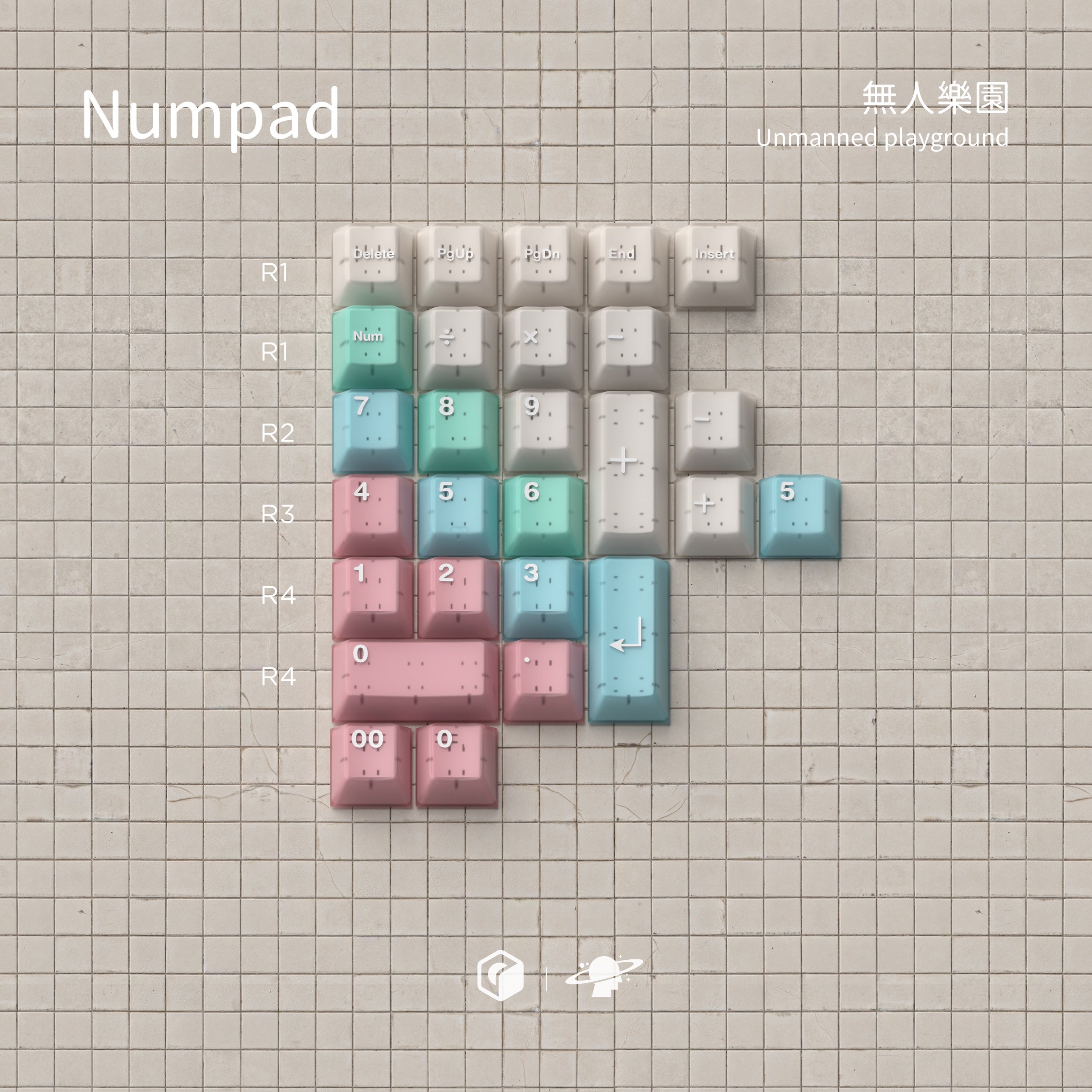 (Group Buy) MW Unmanned Playground Keycaps