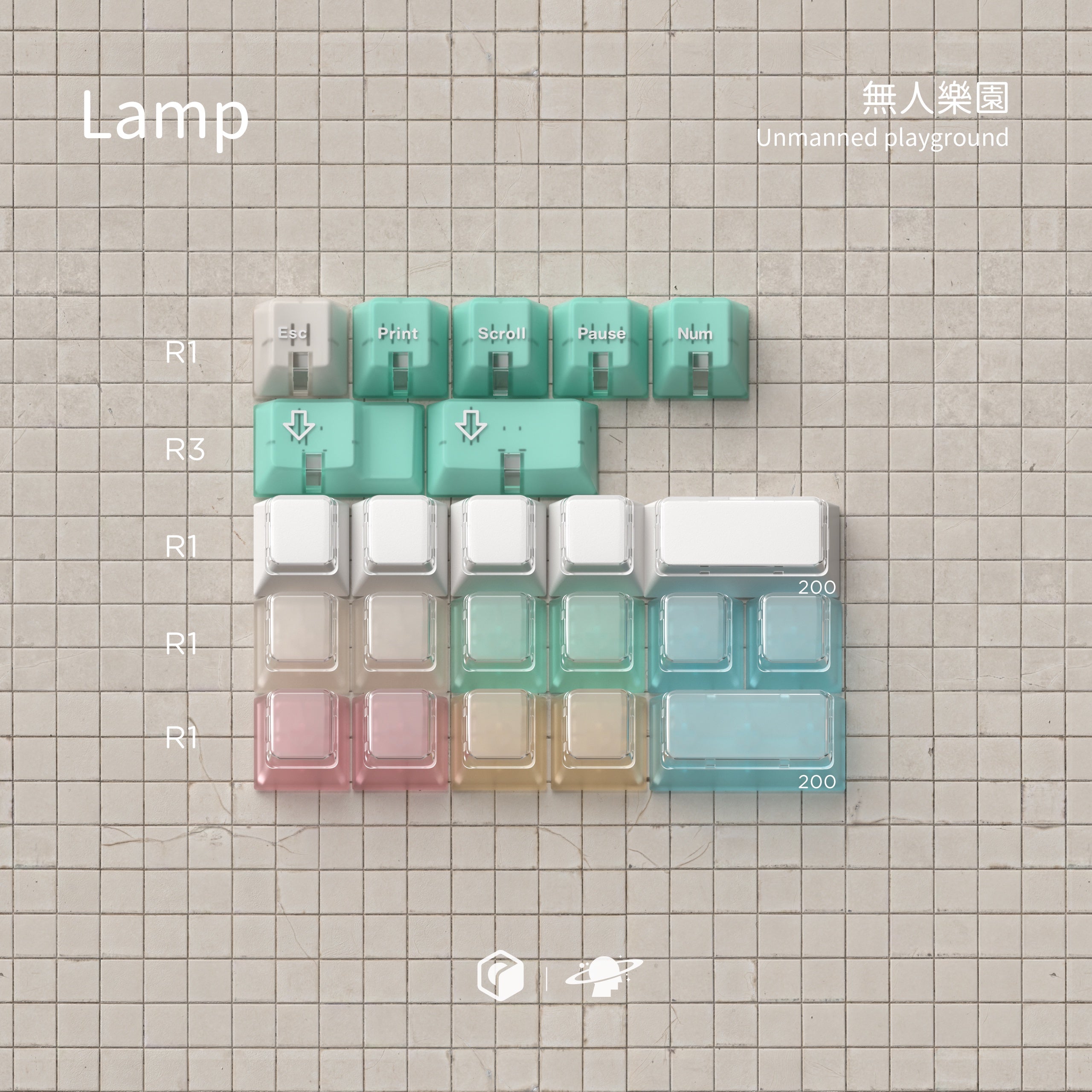 (Group Buy) MW Unmanned Playground Keycaps