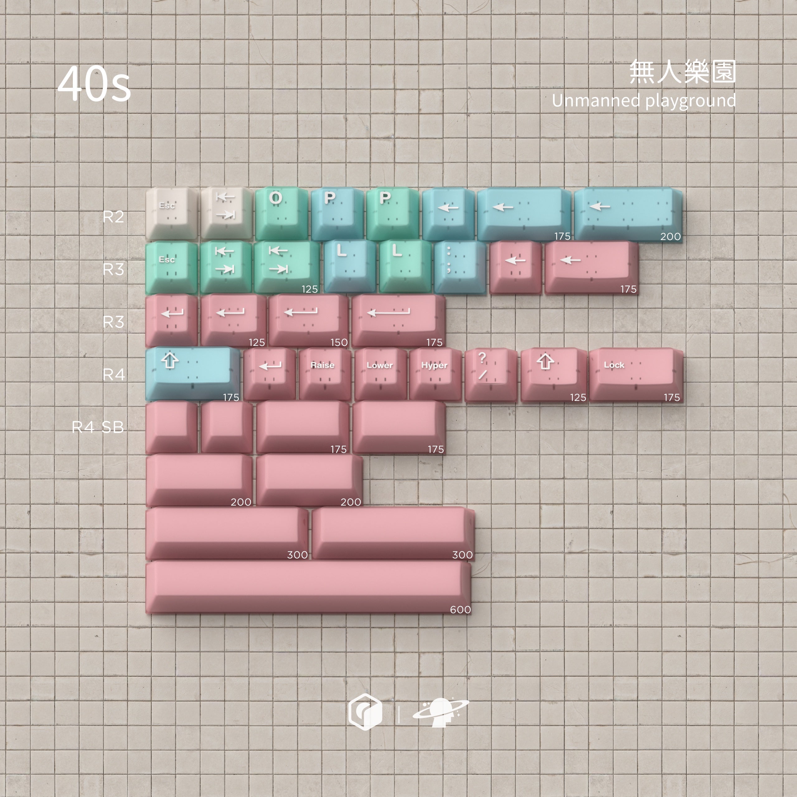 (Group Buy) MW Unmanned Playground Keycaps